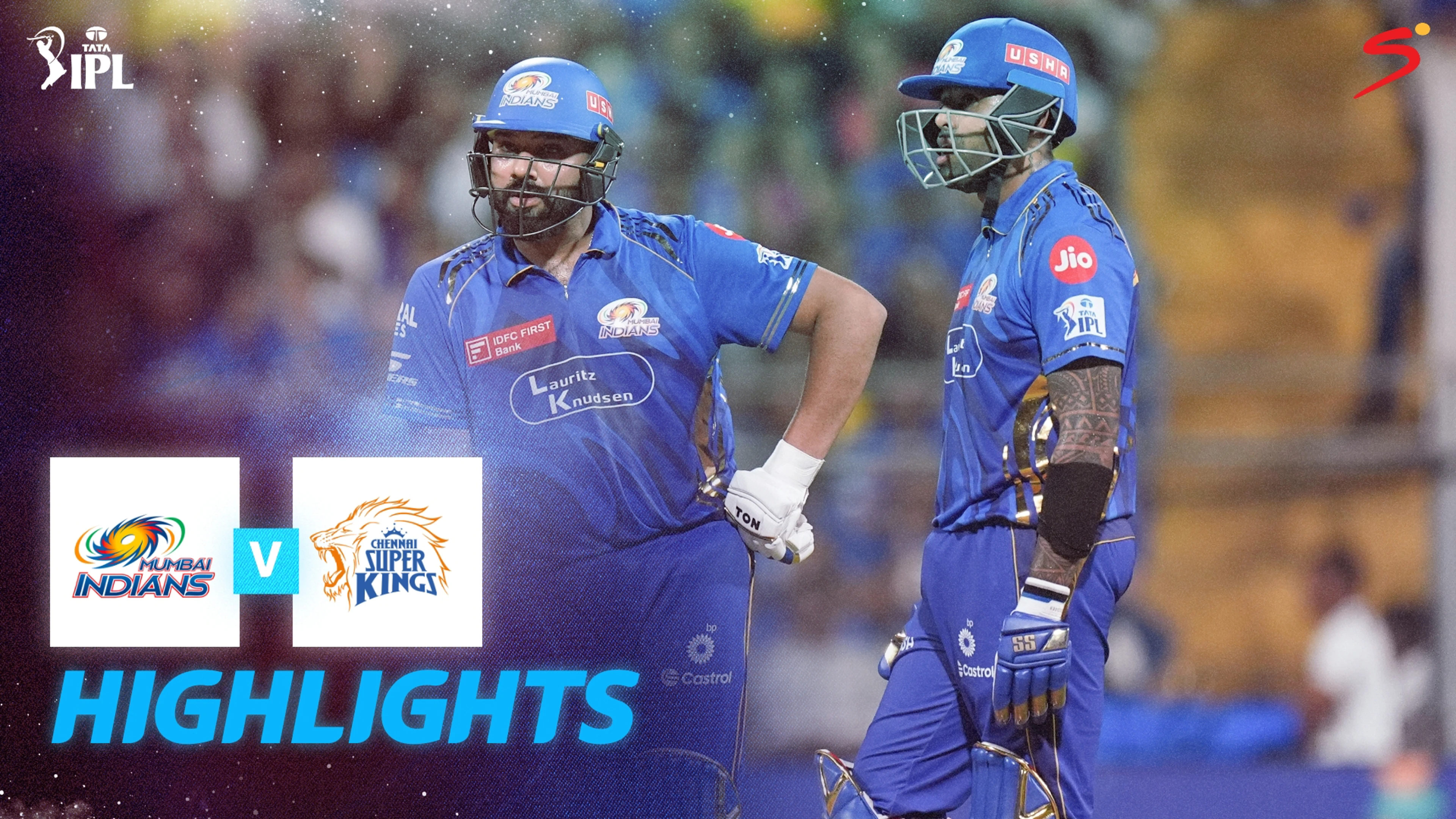 Mumbai Indians v Chennai Super Kings |  Match Highlights | IPL 2025