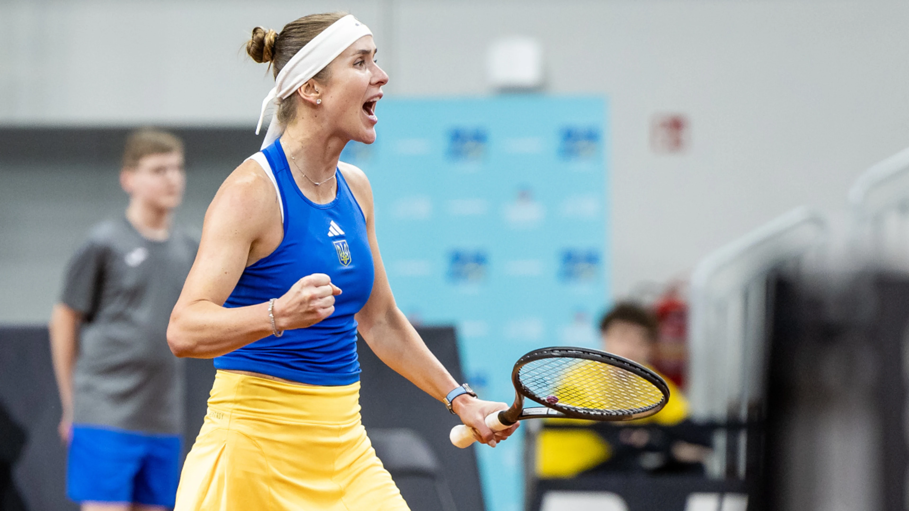 Svitolina seals Ukraine berth in BJK Cup Finals with Britain, Spain advancing