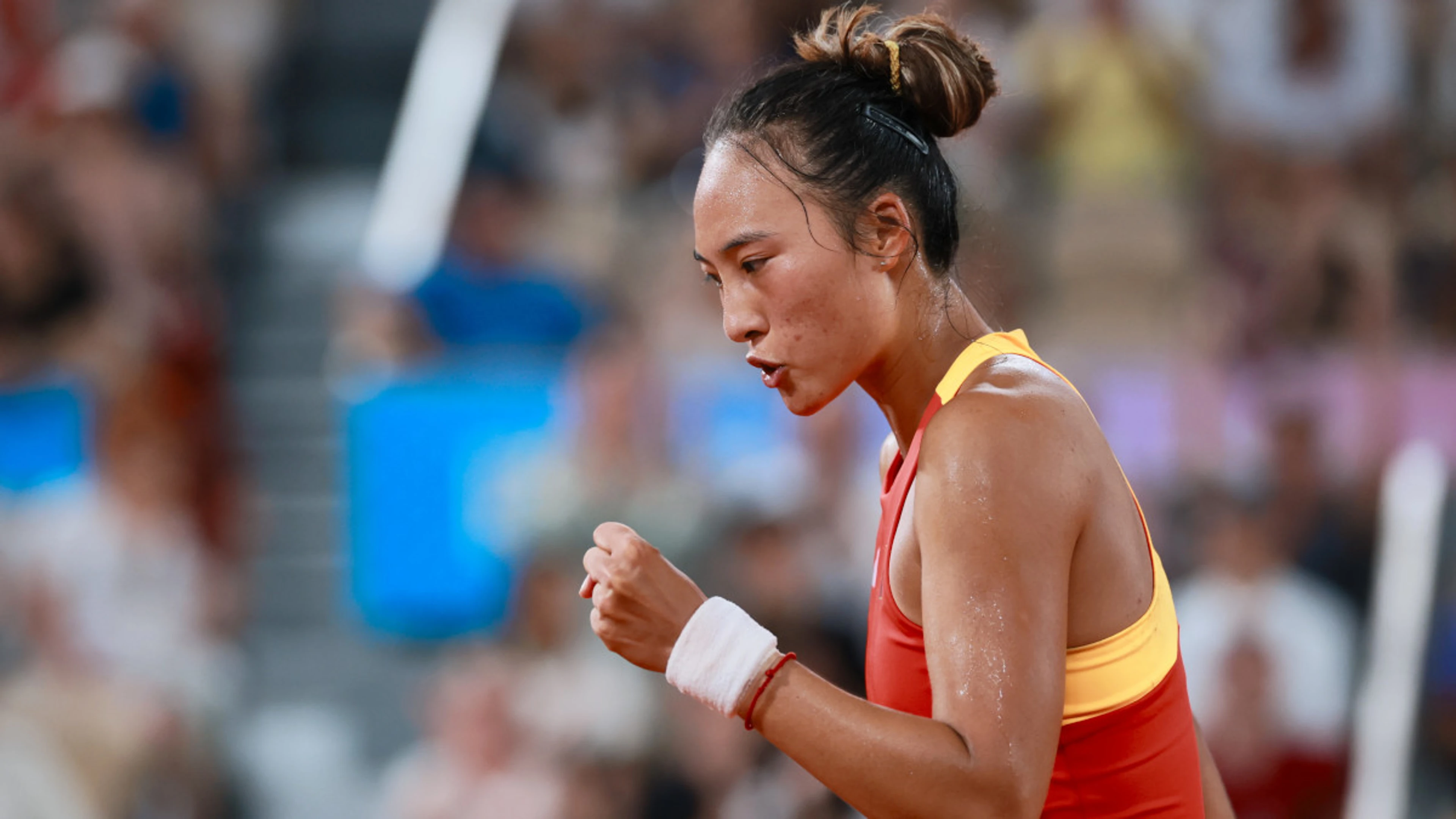 China's Zheng stuns top-seed Swiatek to reach Olympic tennis final