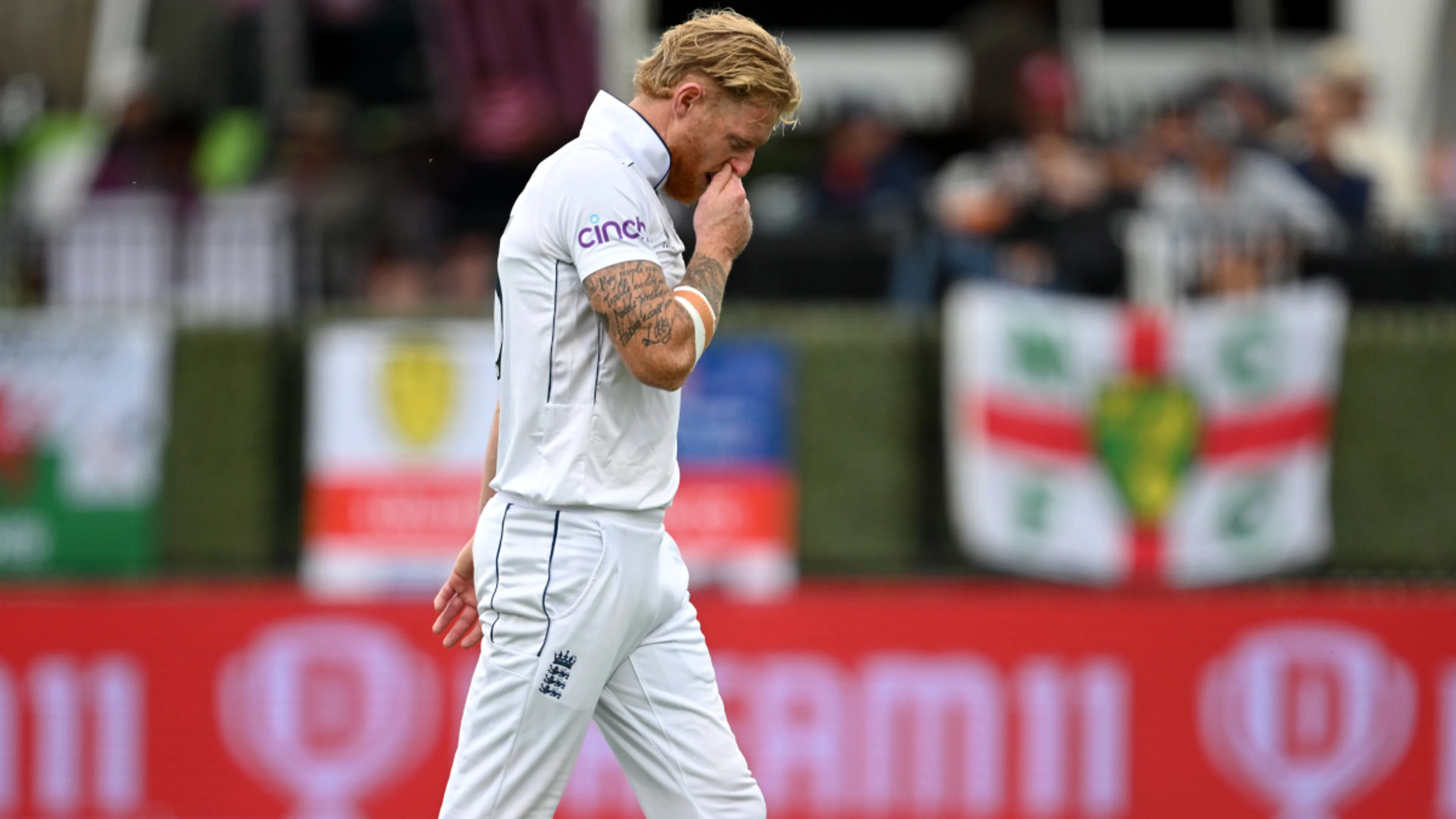 Stokes injures hamstring again in Hamilton