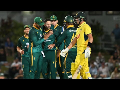 Keshav Maharaj 5 wickets | Australia v South Africa | 1st ODI