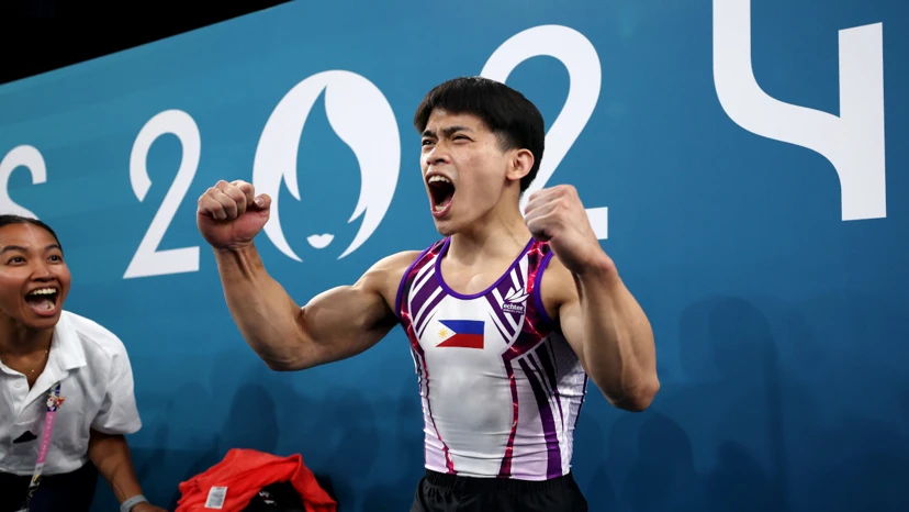 Gymnast Yulo strikes gold for Philippines at Paris Olympics | SuperSport