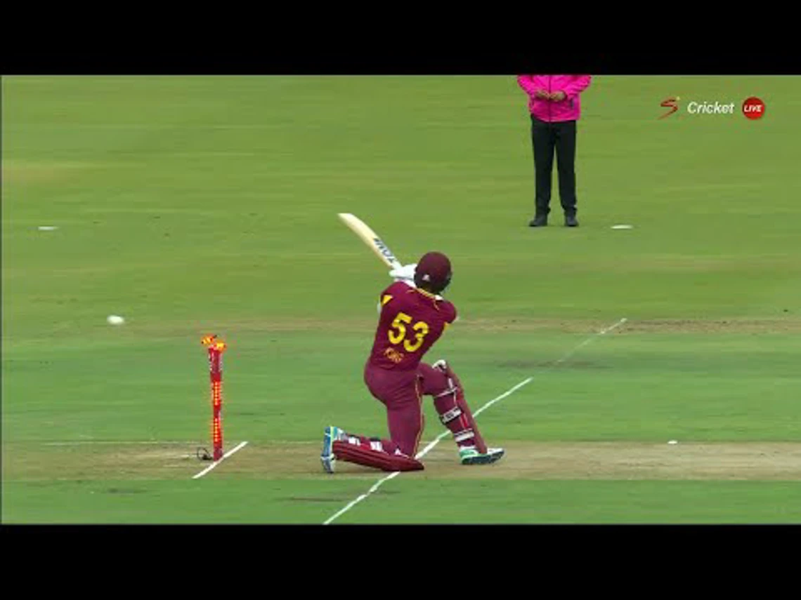 King - WICKET | South Africa v West Indies | 1st T20