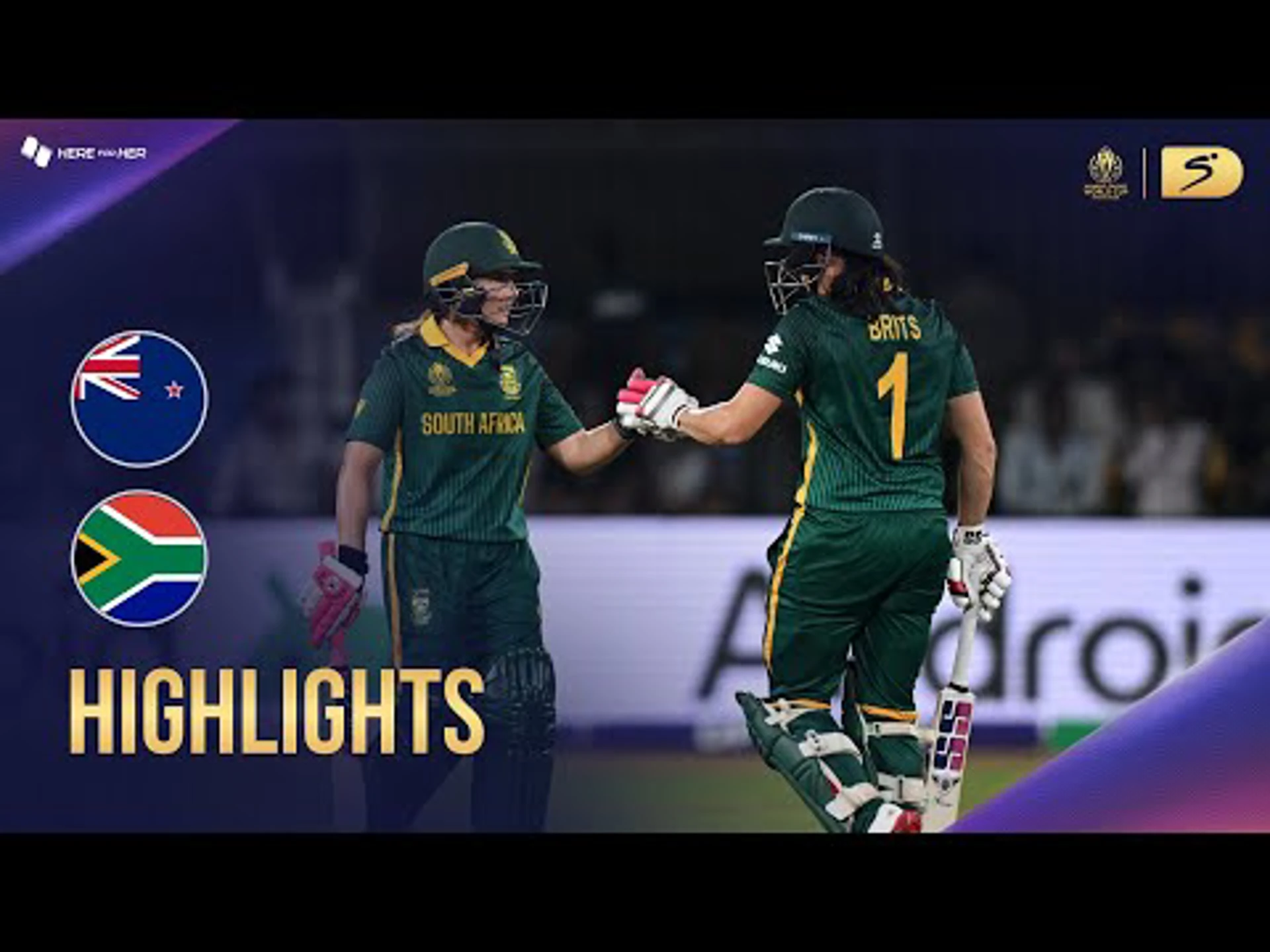 New Zealand W v South Africa W | Match Highlights |  ICC Women's CWC 2025