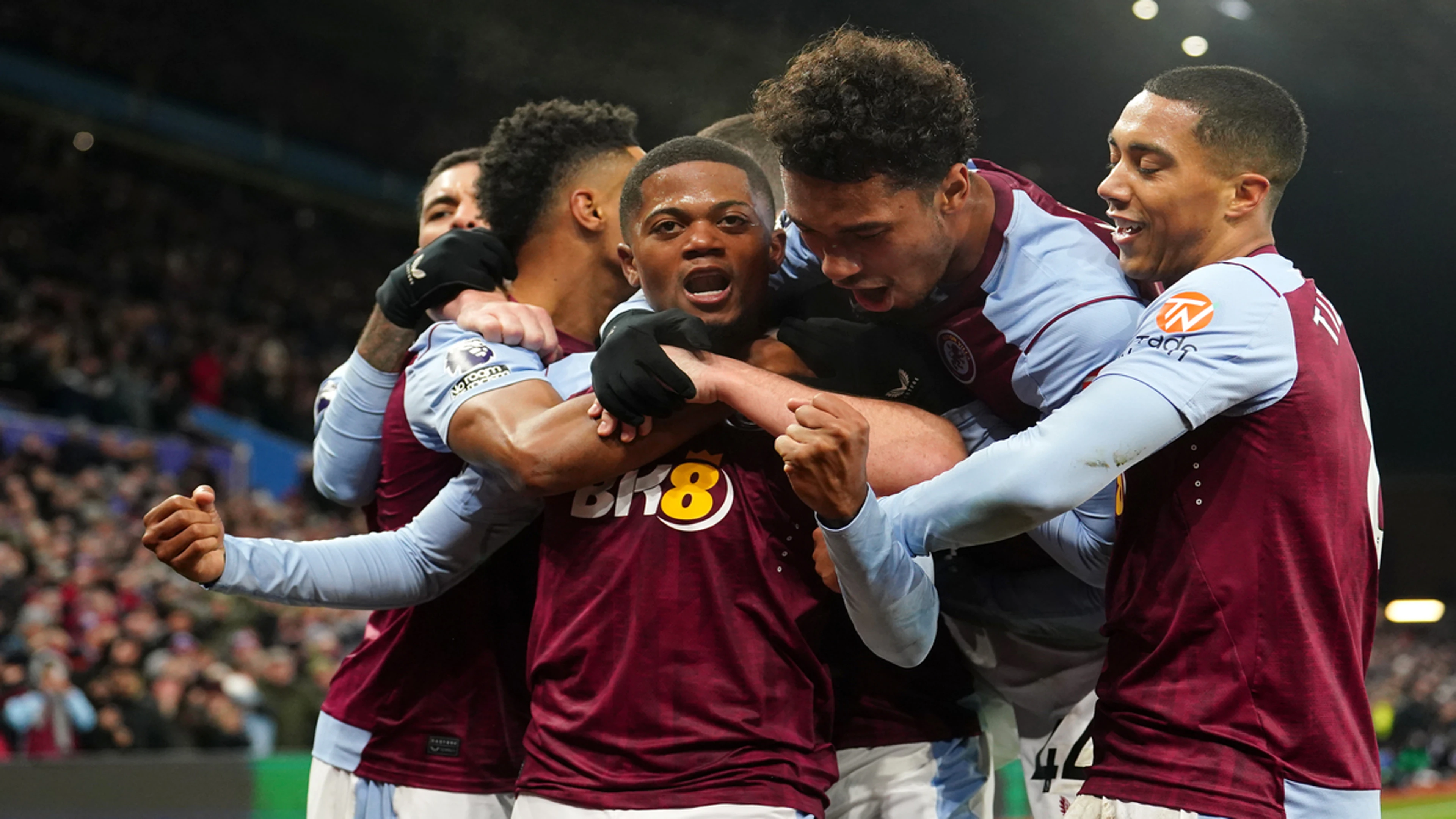 Relentless Villa beat Man City, Liverpool win