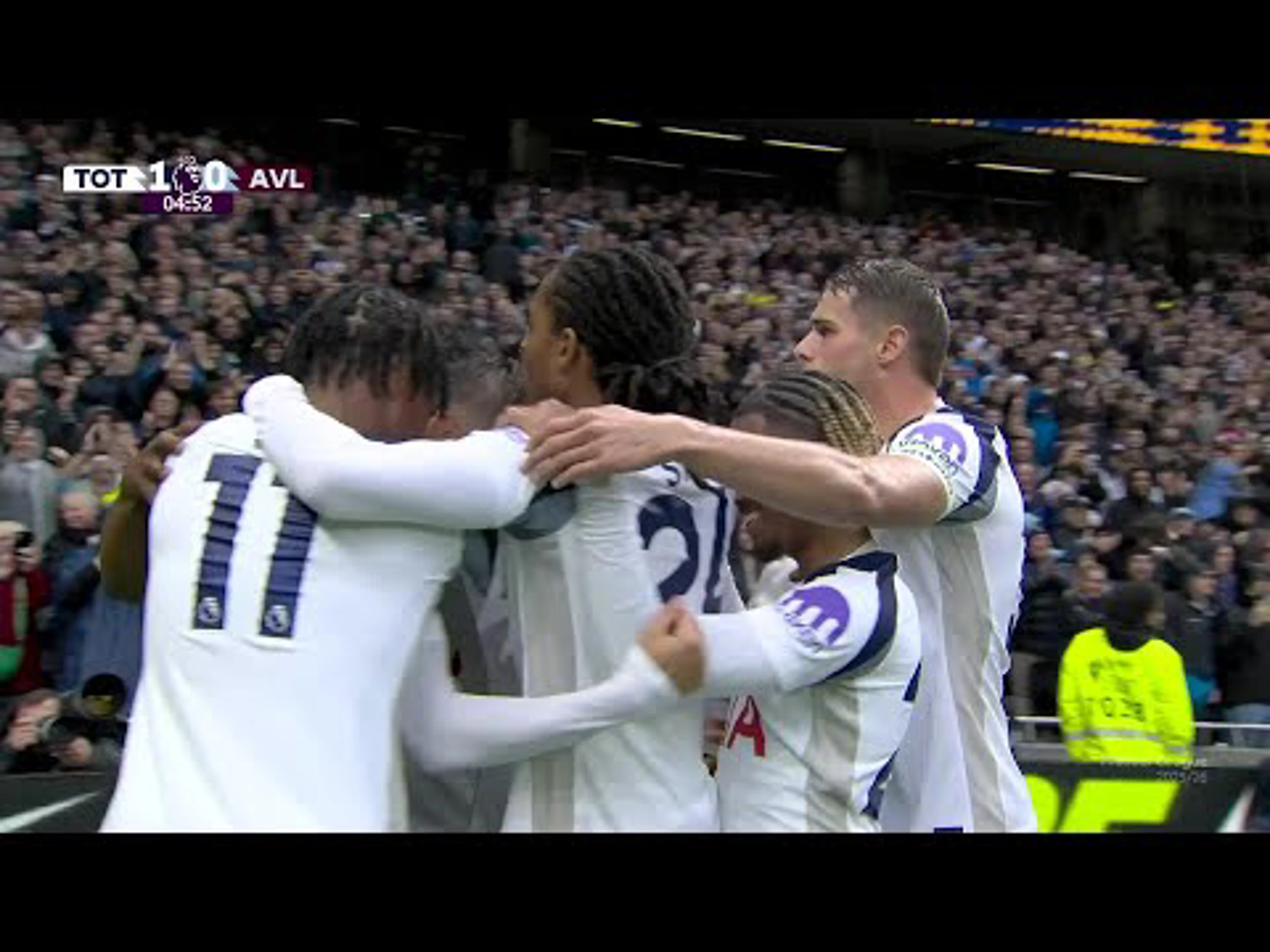 Rodrigo Bentancur | 5ᵗʰ Minute Goal v Aston Villa
