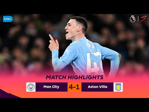 Manchester City V Aston Villa | Match In 3 Minutes | Premier League ...