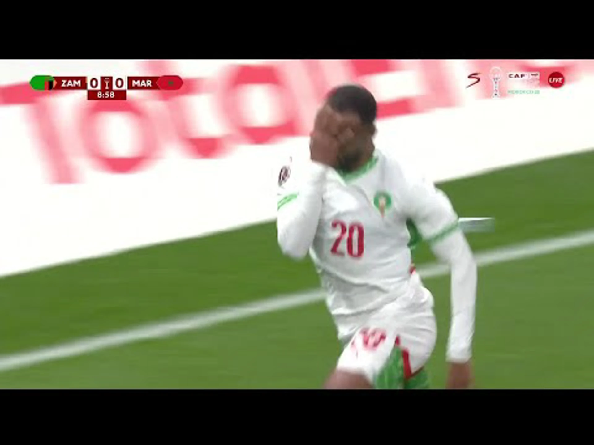 Ayoub El Kaabi | 9ᵗʰ Minute Goal v Zambia