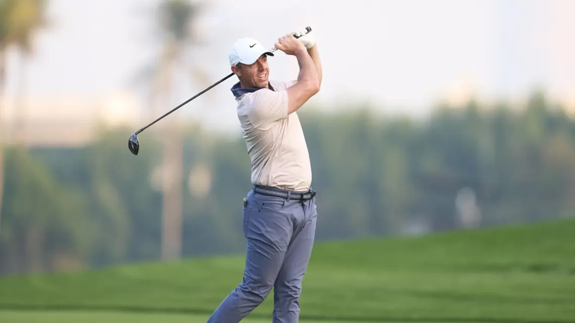 'FRUSTRATED': McIlroy nine shots off Dubai pace, Rahm misses cut