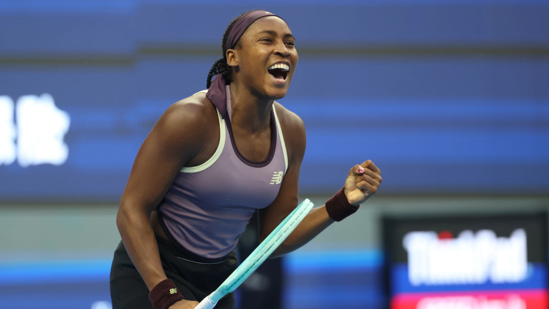 Gauff fights back to set up Beijing final against Muchova