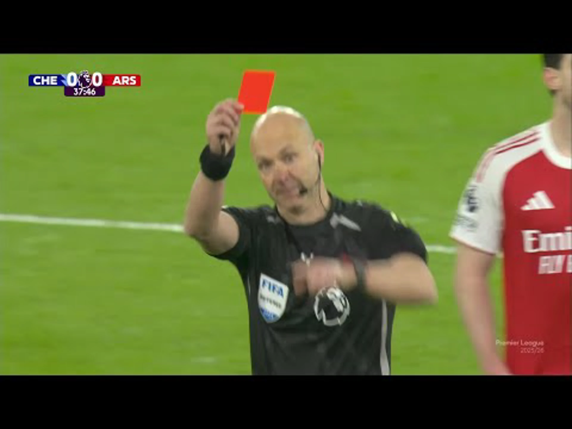 Moisés Caicedo | 38ᵗʰ Minute Red Card v Arsenal