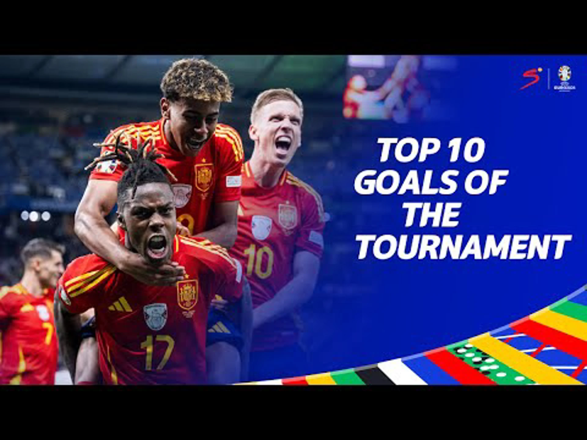 Top 10 Goals of the Tournament | UEFA EURO 2024