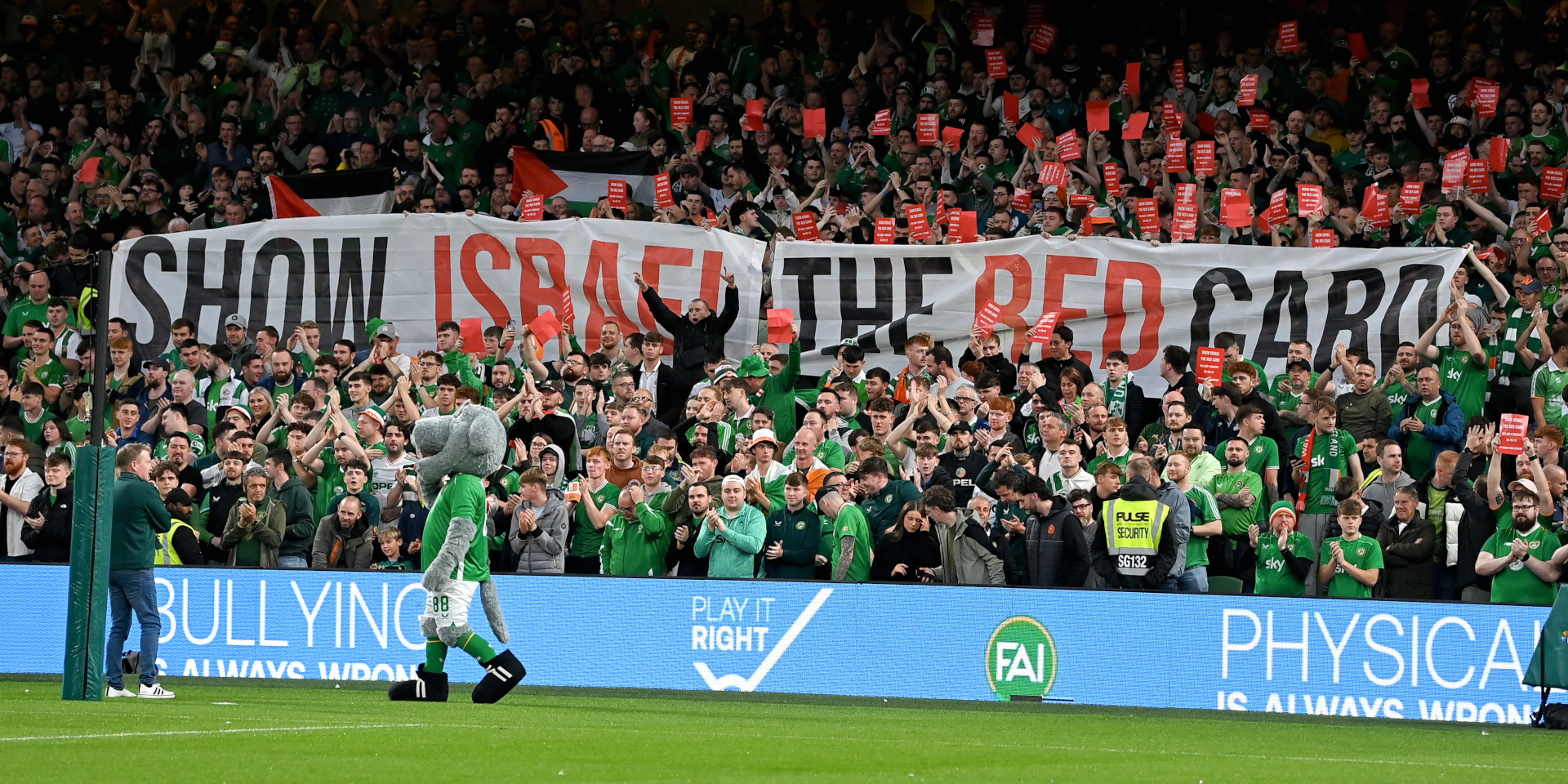 Ireland have 'no choice' but to play Israel fixtures says soccer chief