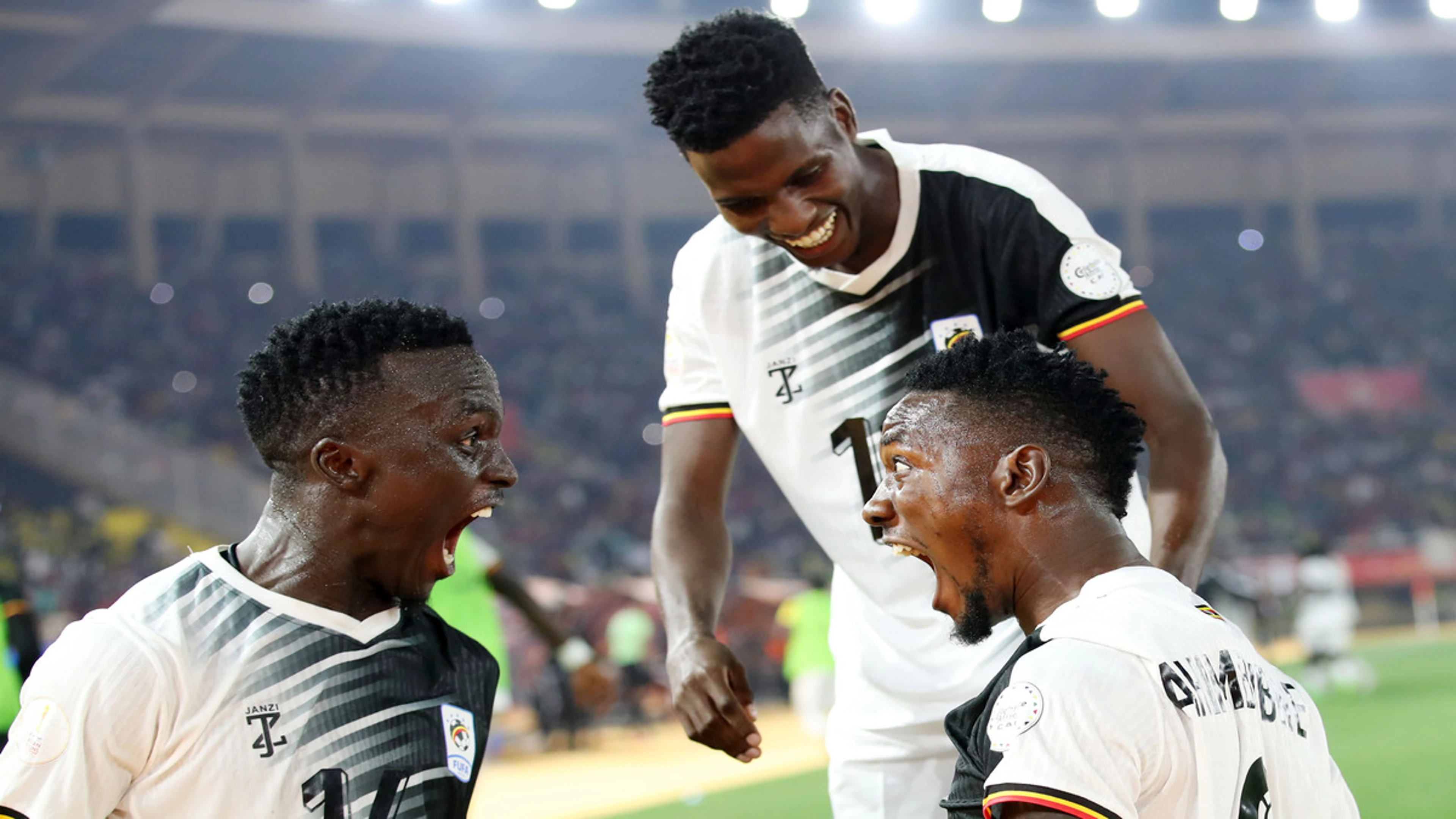 CHAN WRAP: Uganda crush Guinea, South Africa hold Algeria