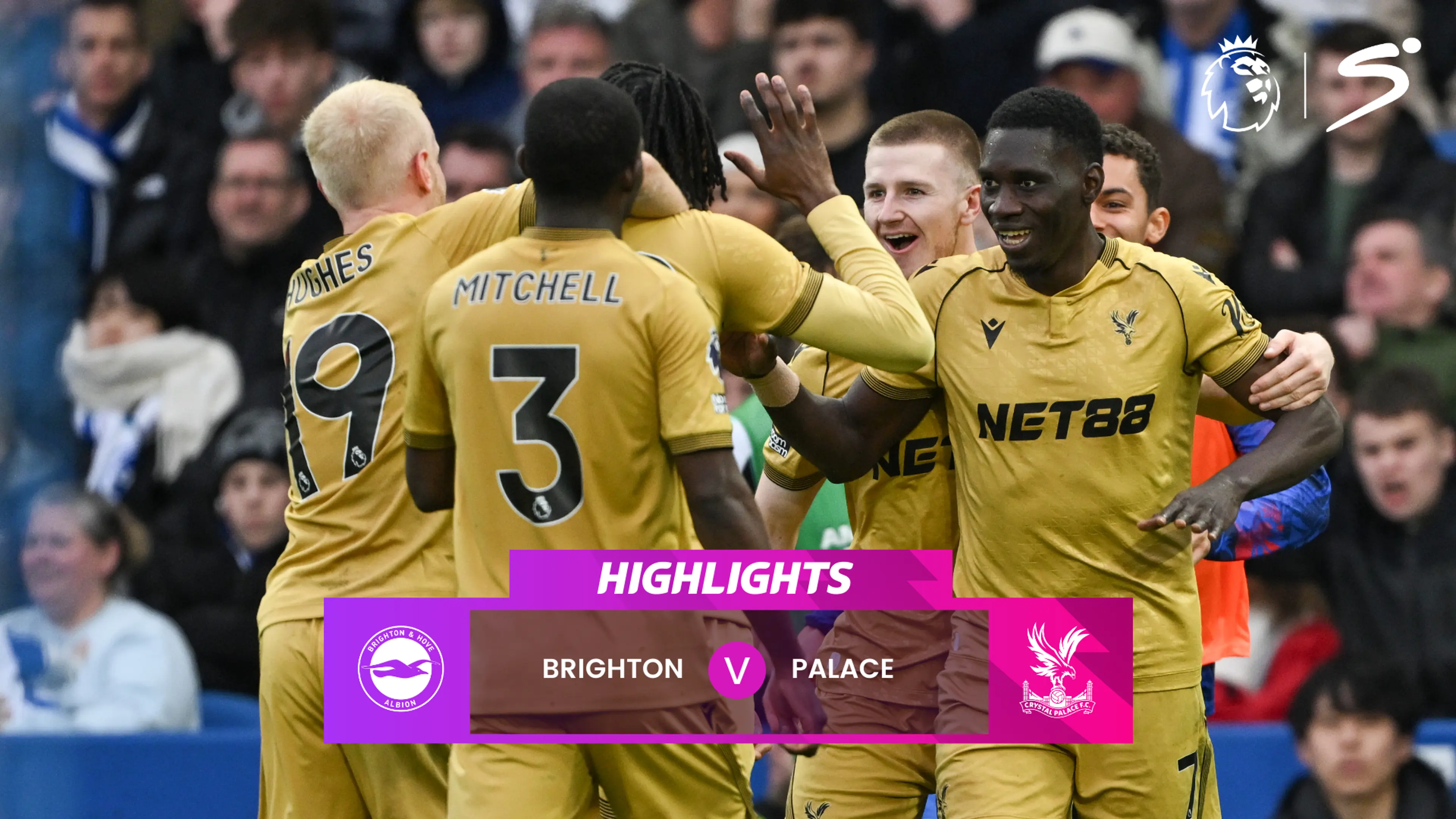Brighton v Crystal Palace | Match in 5 | Premier League