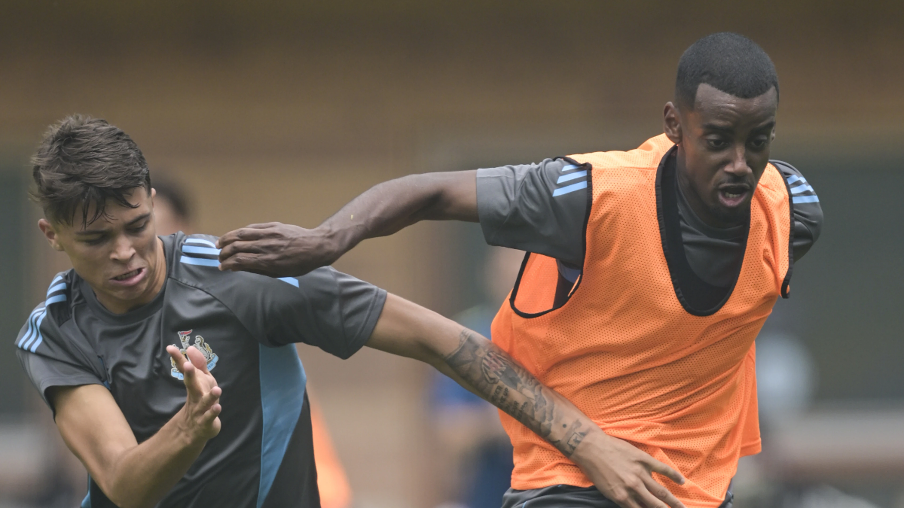 Isak told to train alone by Newcastle