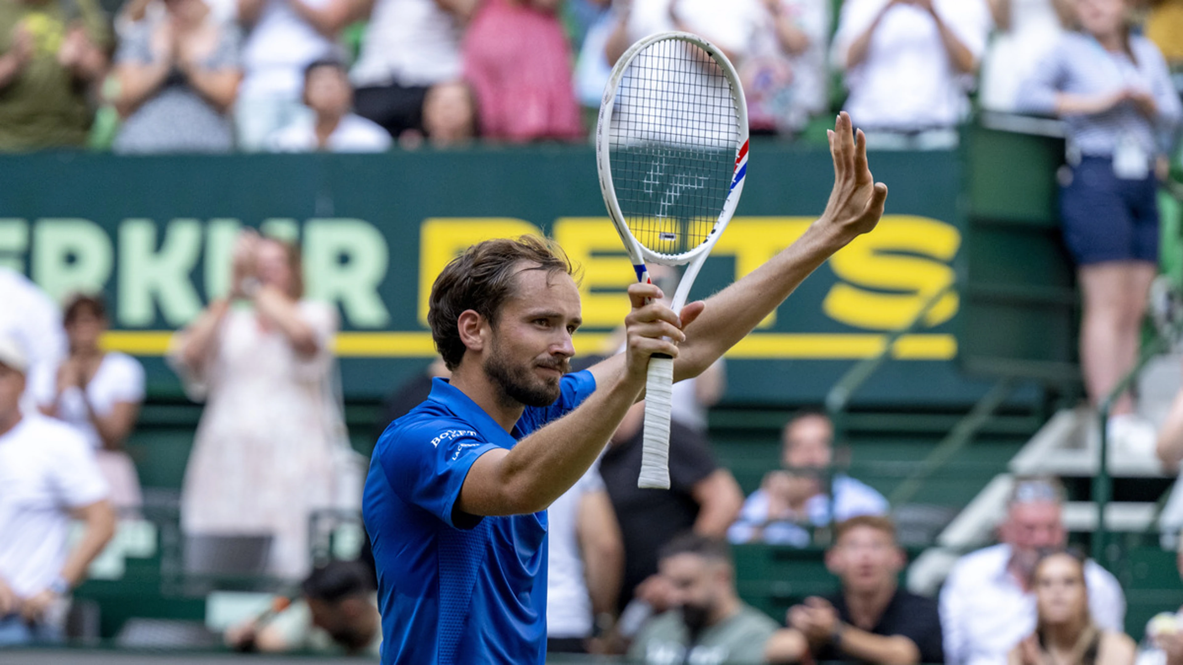 Medvedev dispatches home hope Zverev to meet Bublik in Halle final