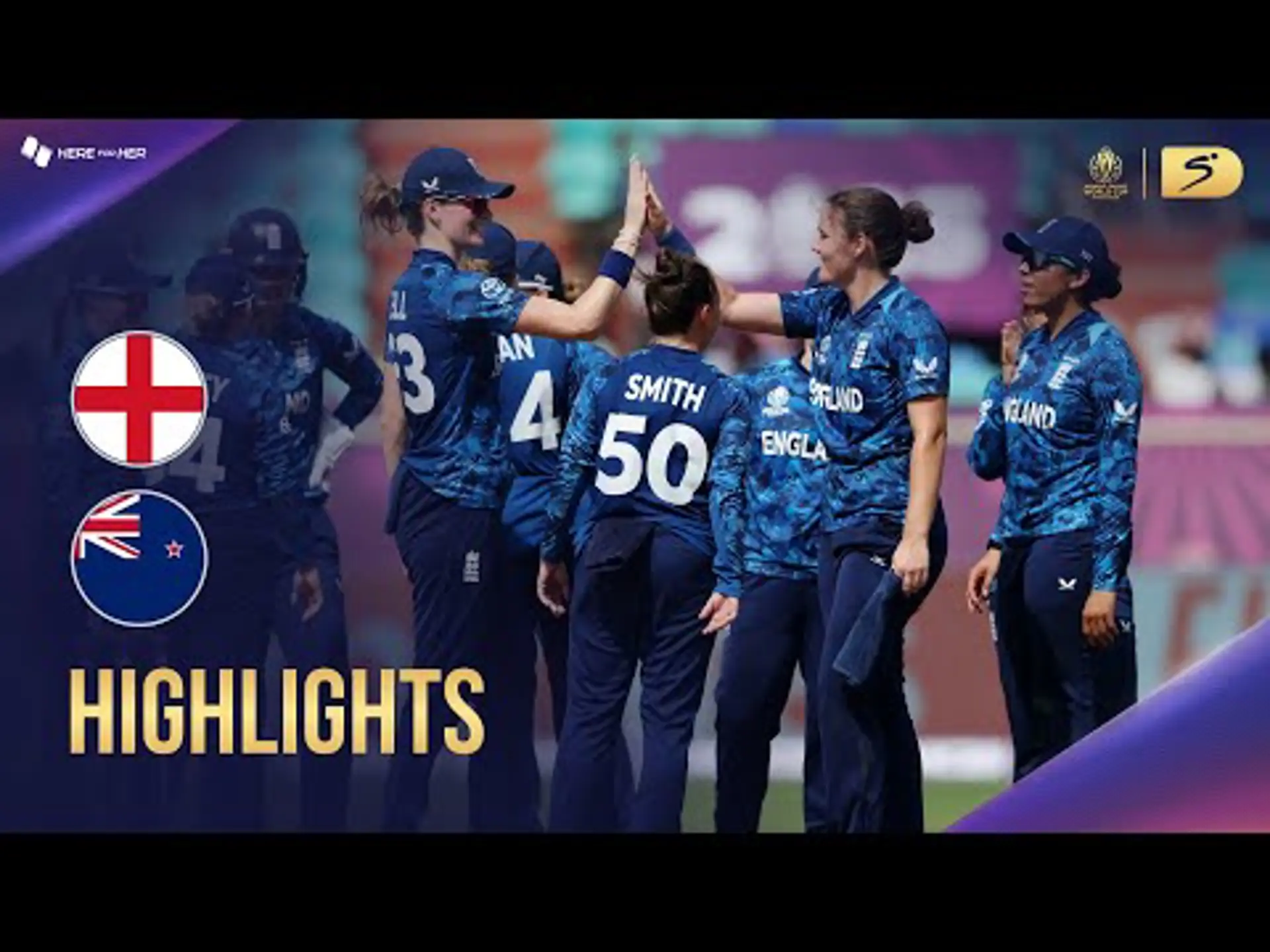 England W v New Zealand W | Match Highlights | ICC Women's CWC 2025