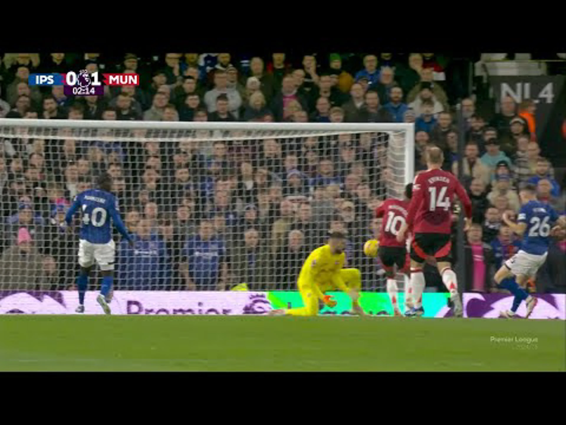 Marcus Rashford | 2ⁿᵈ Minute Goal v Ipswich Town