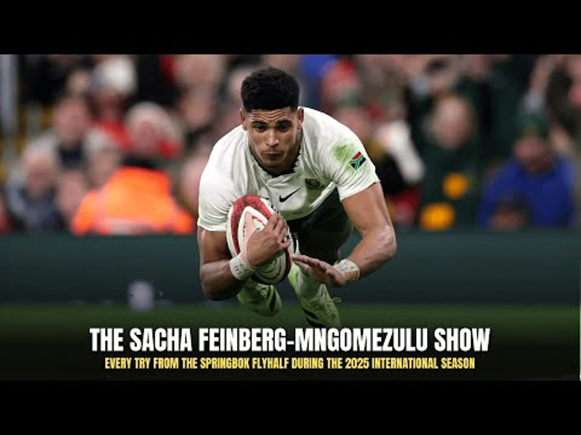 Every Sacha Feinberg-Mngomezulu Try For The Springboks In 2025 ⭐️🇿🇦