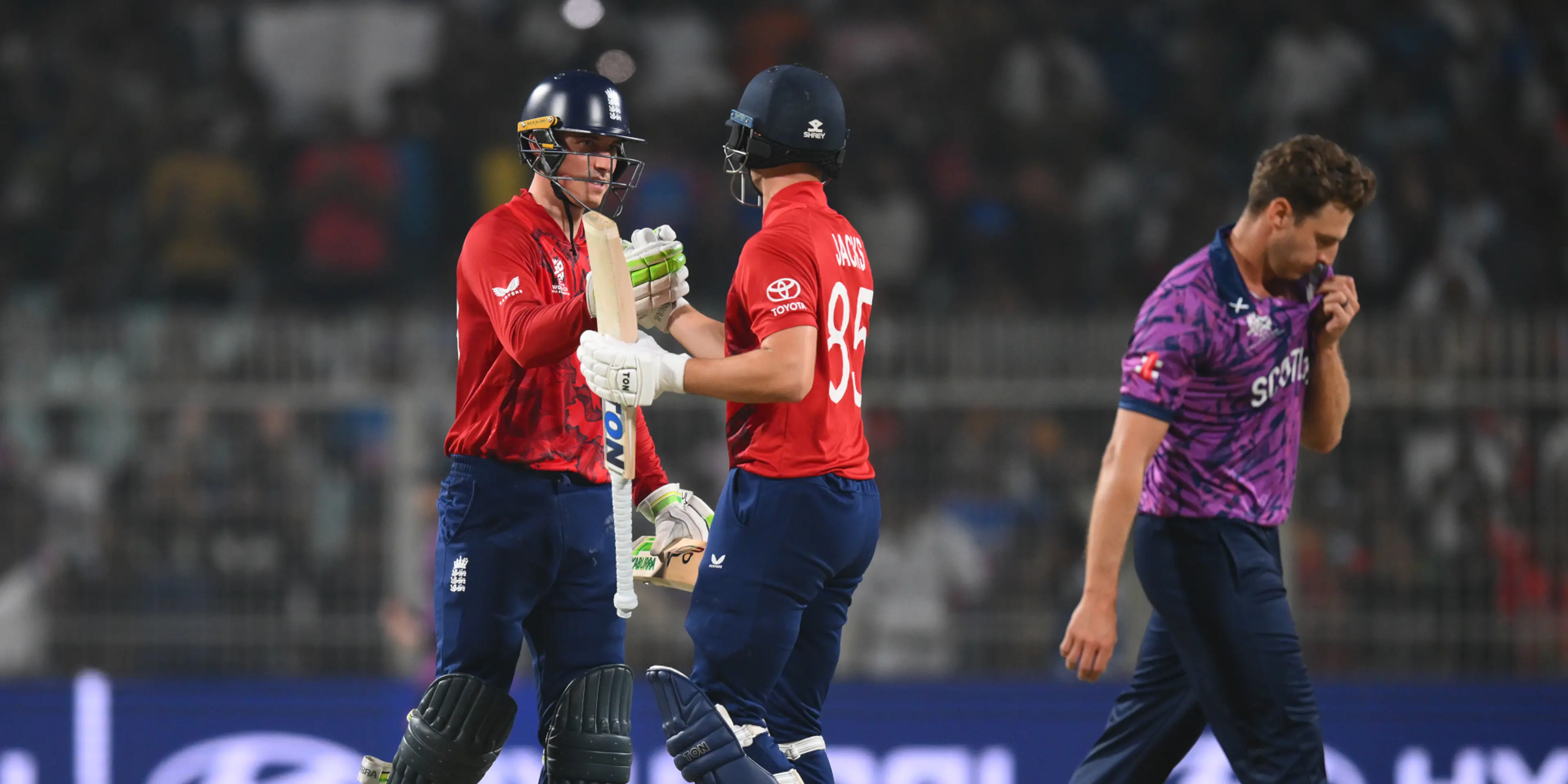 England bowl Scotland out for 152 in T20 World Cup