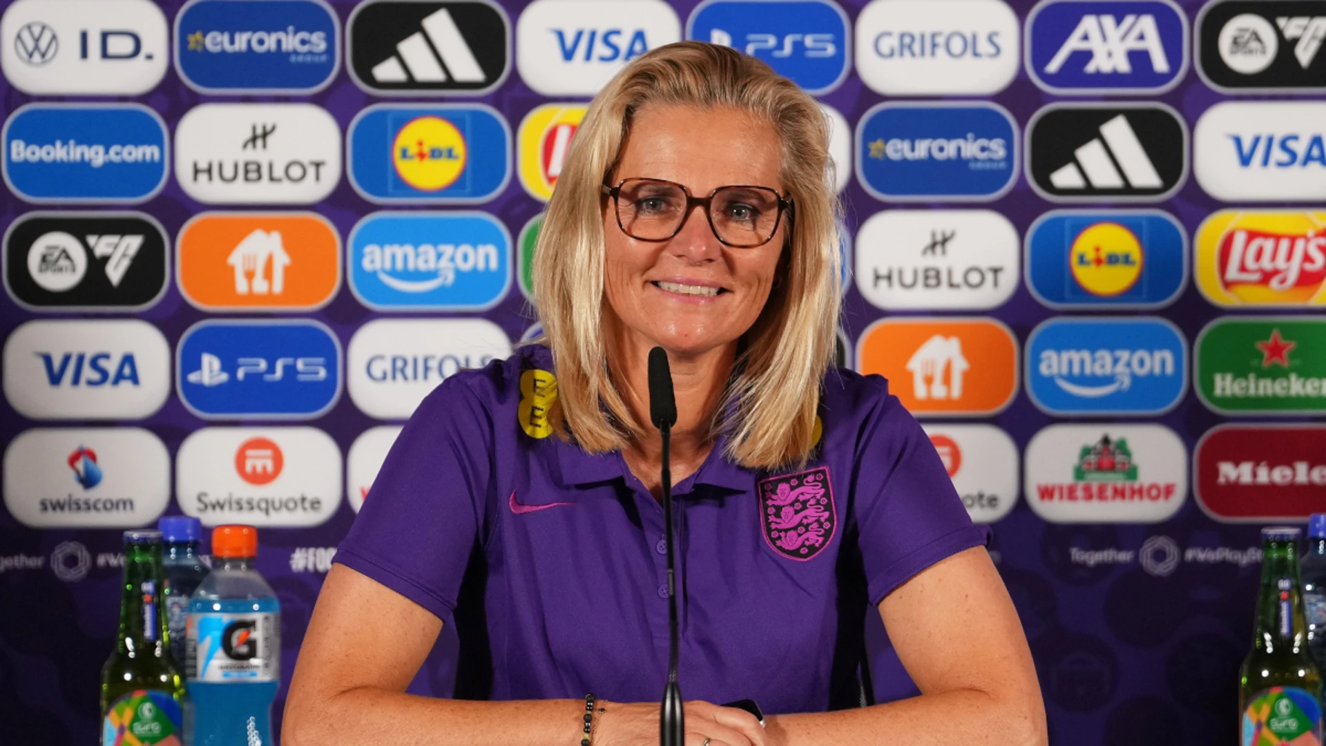 Wiegman's team hope 'proper England' mentality can help them get past Sweden