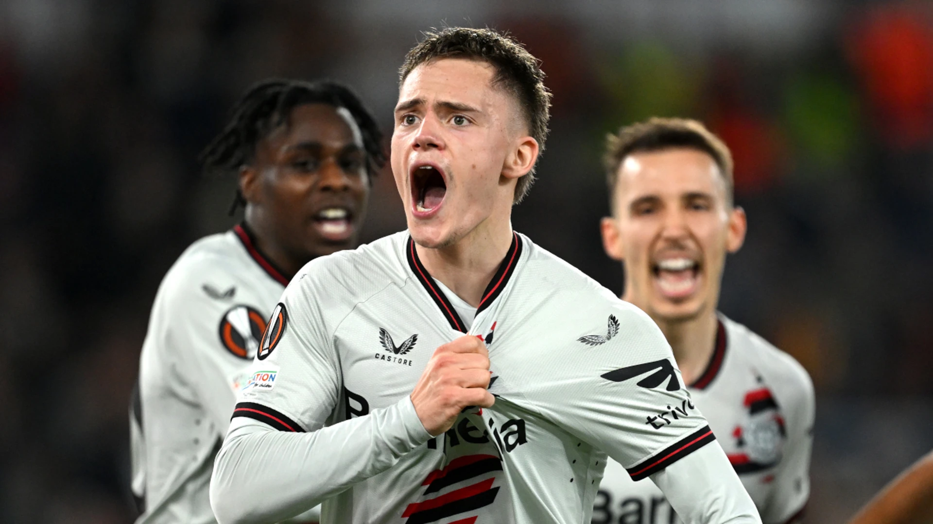 Leverkusen beat Roma to put one foot in Europa League final