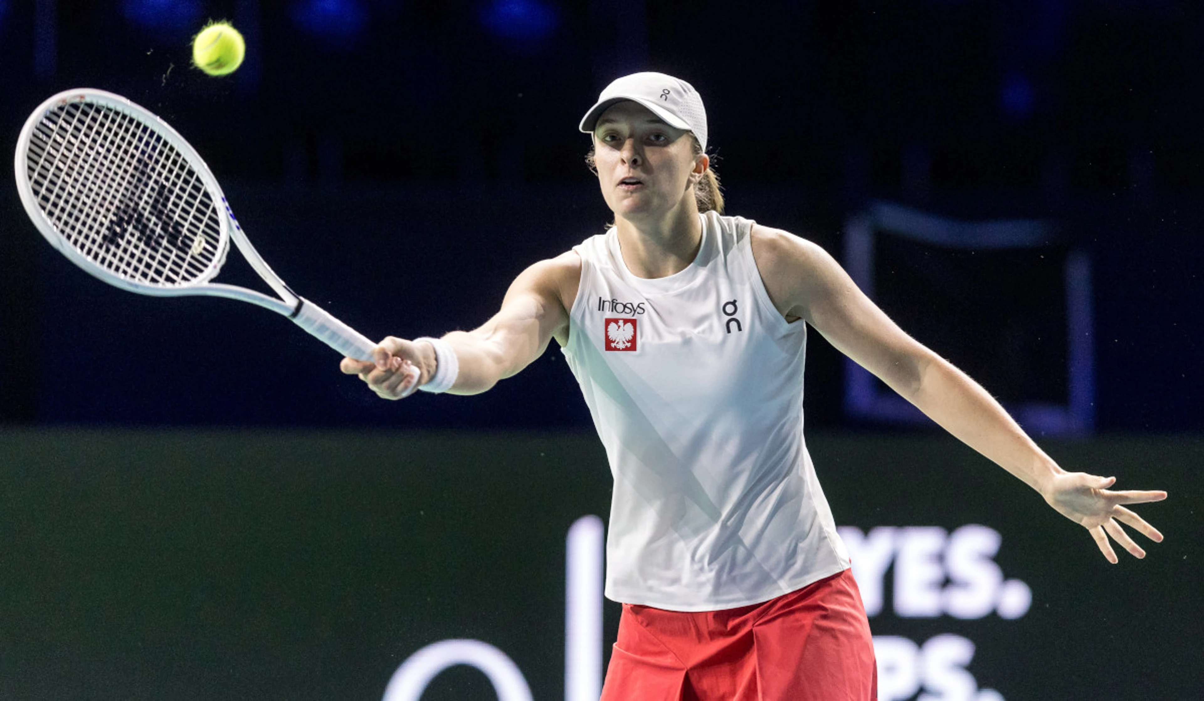 Swiatek leads Poland into maiden BJK Cup semifinal