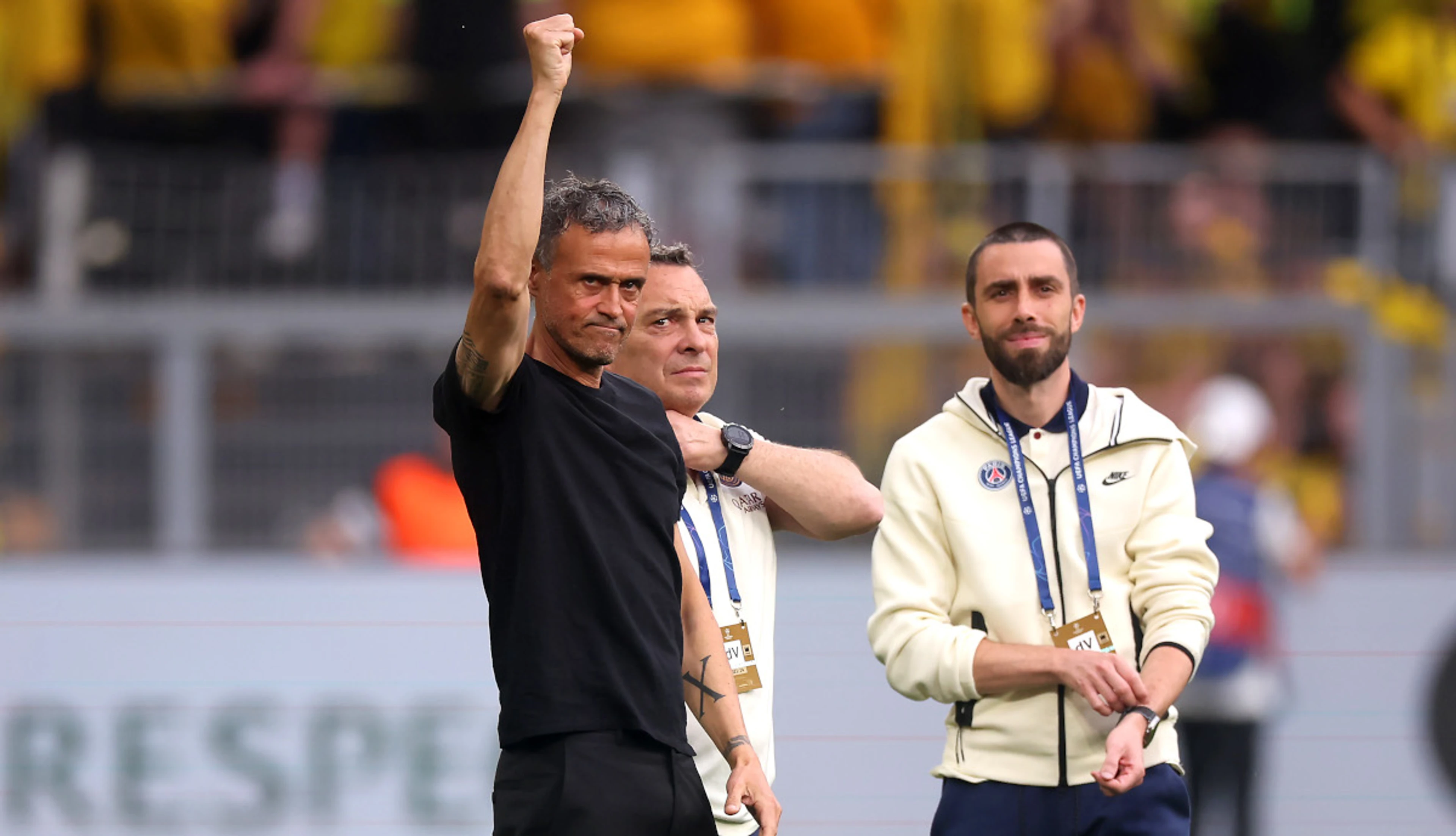 PSG and Dortmund name unchanged line-ups for Champions League semi