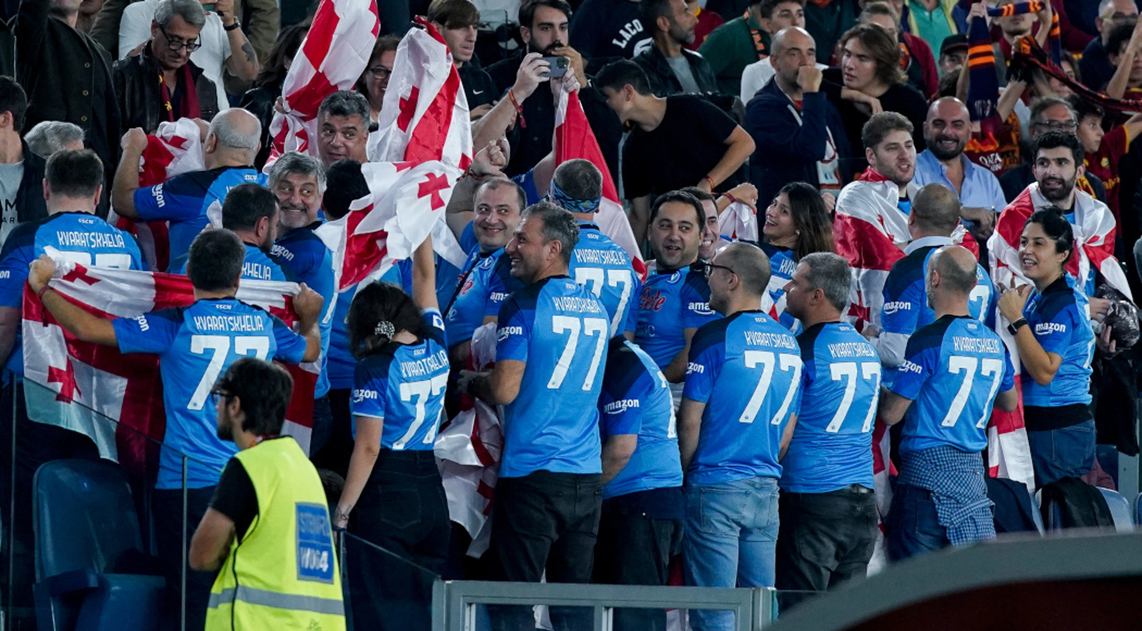 Napoli blast hooligans after fighting fans cause chaos