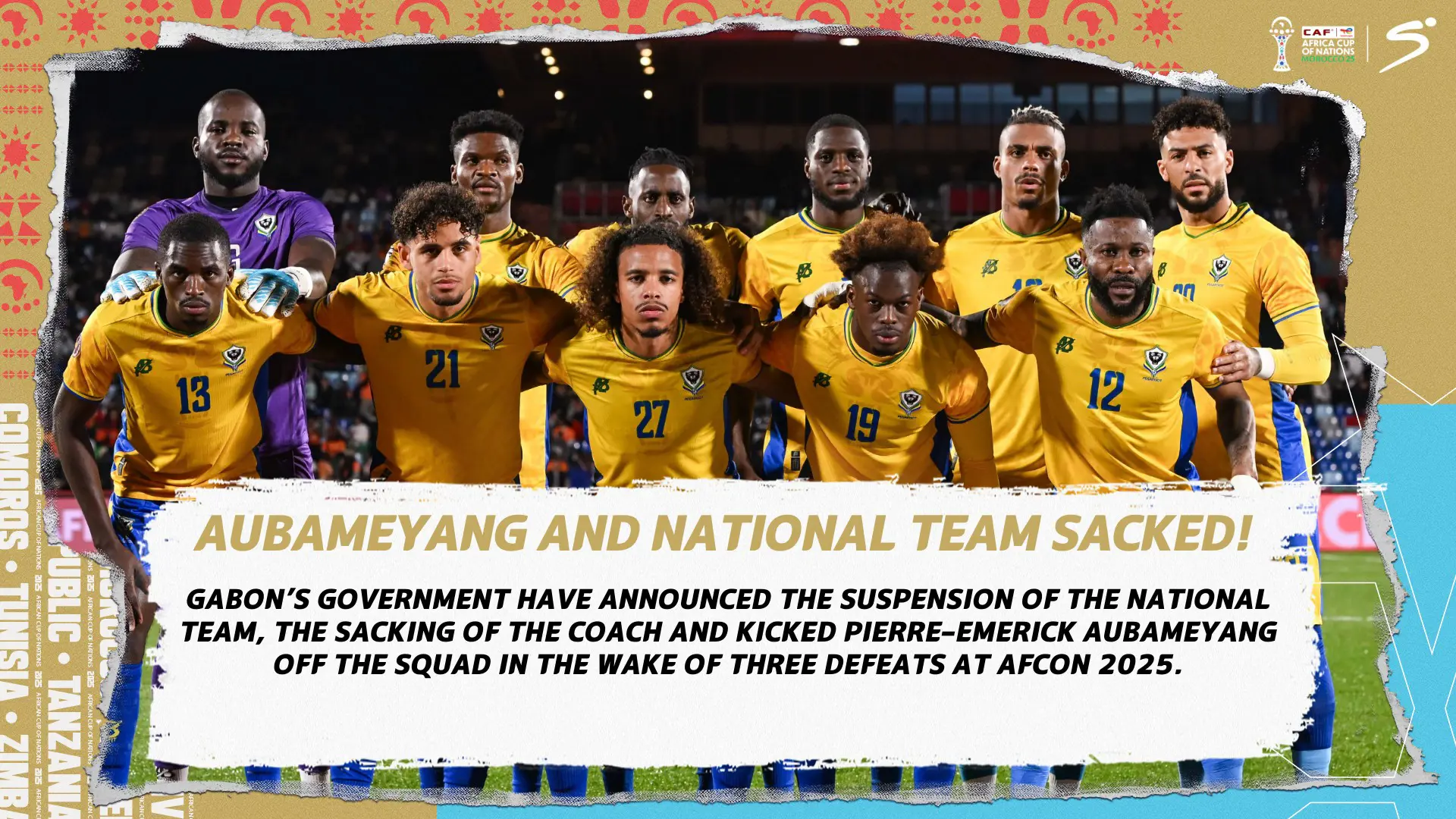 Gabon at AFCON 2025 in 3 Minutes