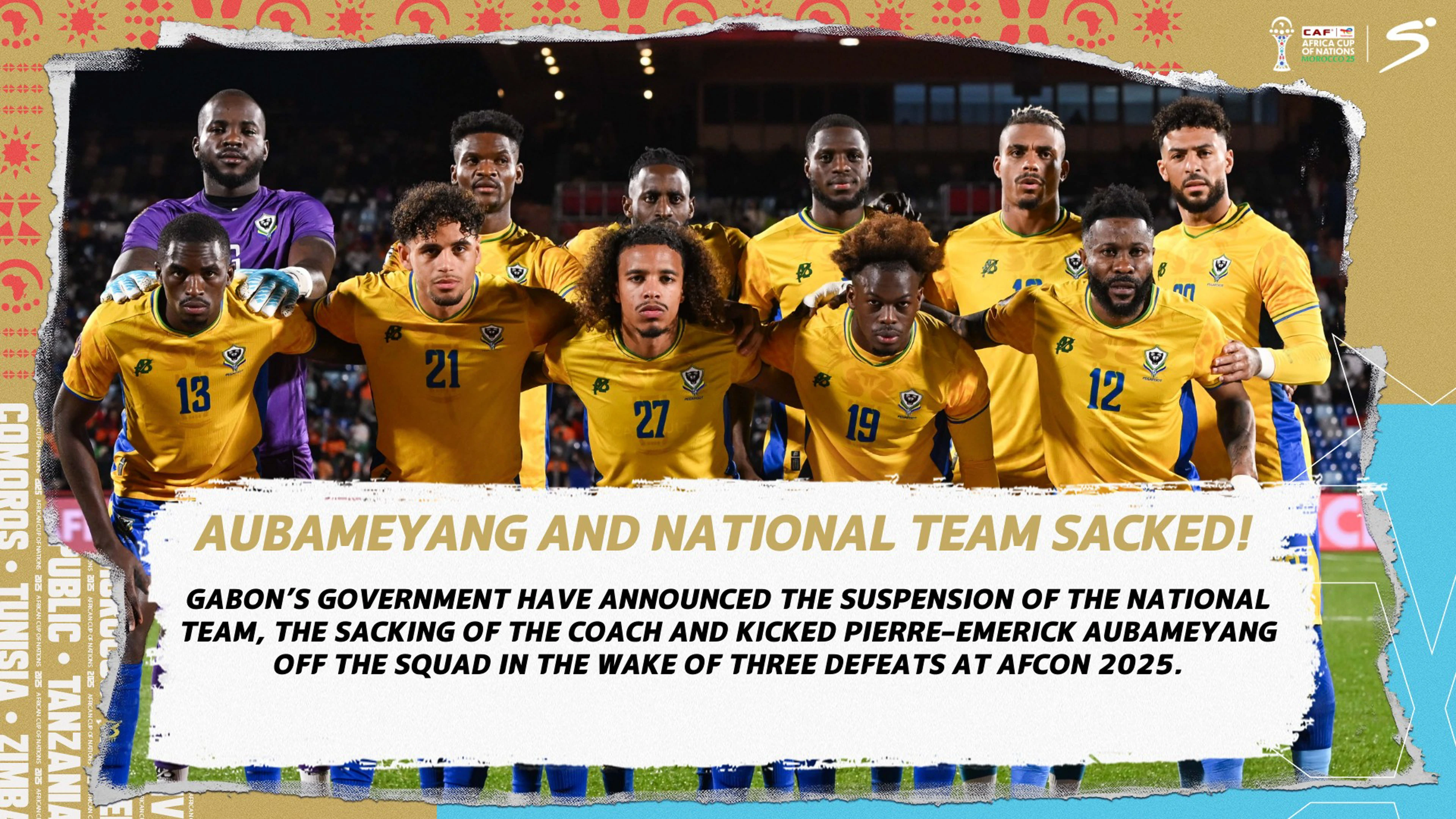 Gabon at AFCON 2025 in 3 Minutes