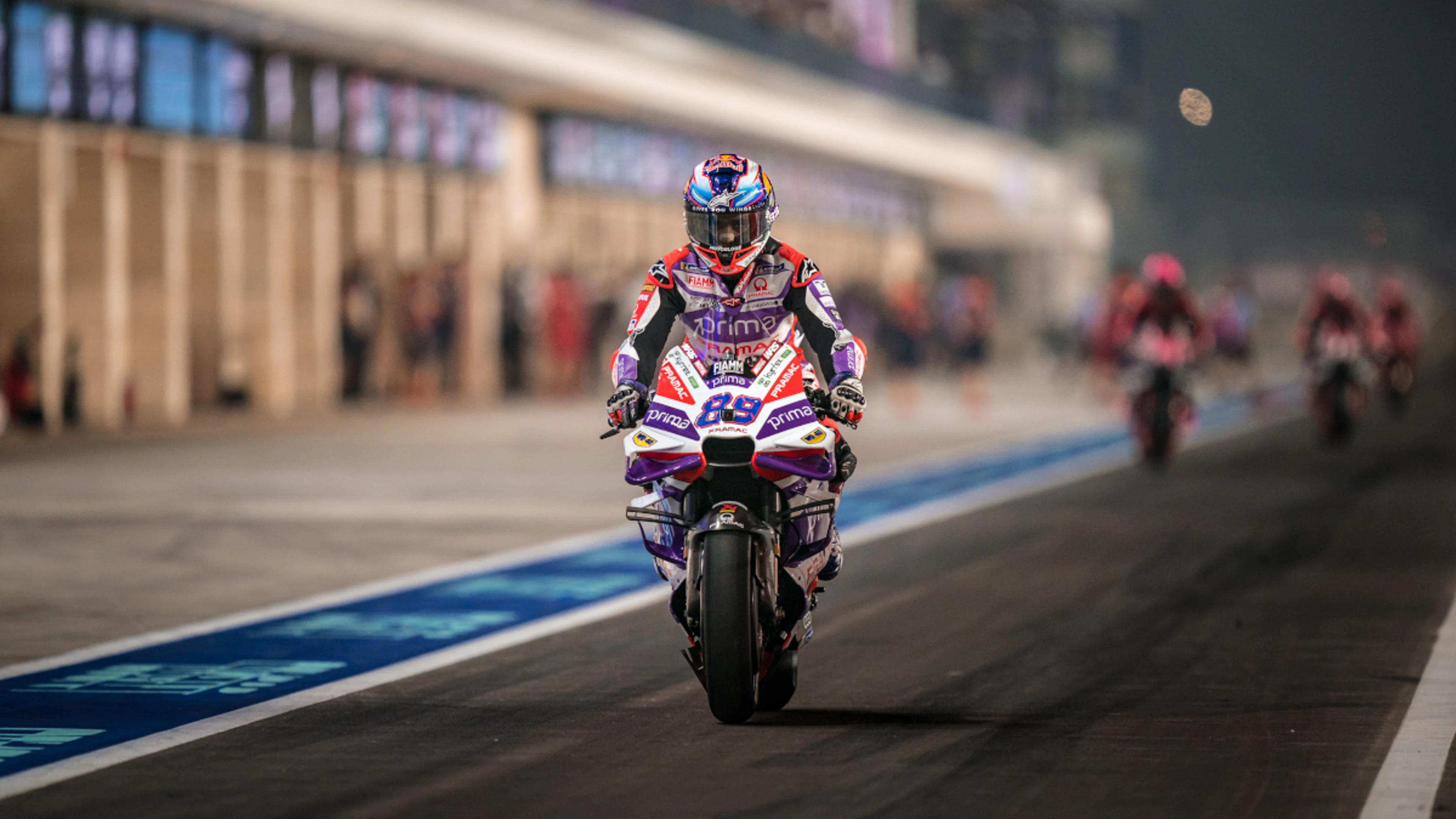 Bagnaia and Martin together on MotoGP grid for Qatar