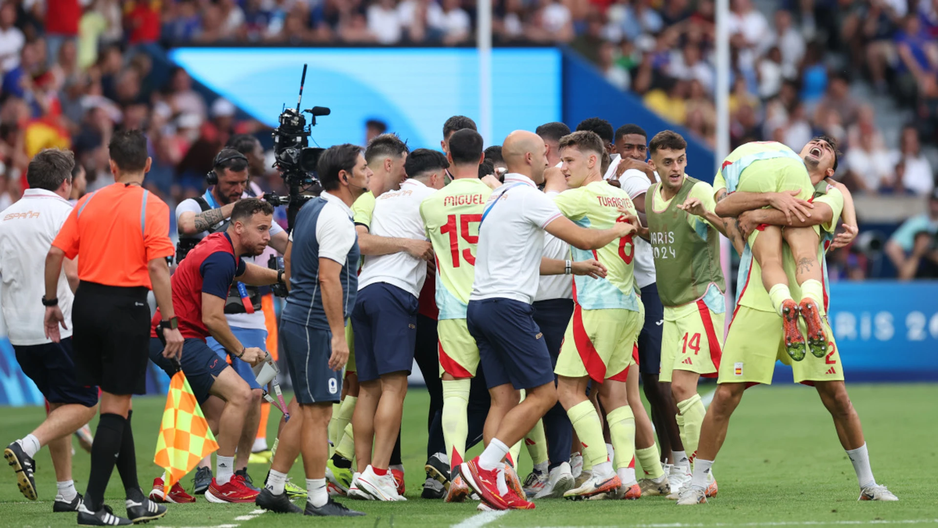 France v Spain | Match in 2 minutes | Men's Olympics Football, Paris 2024