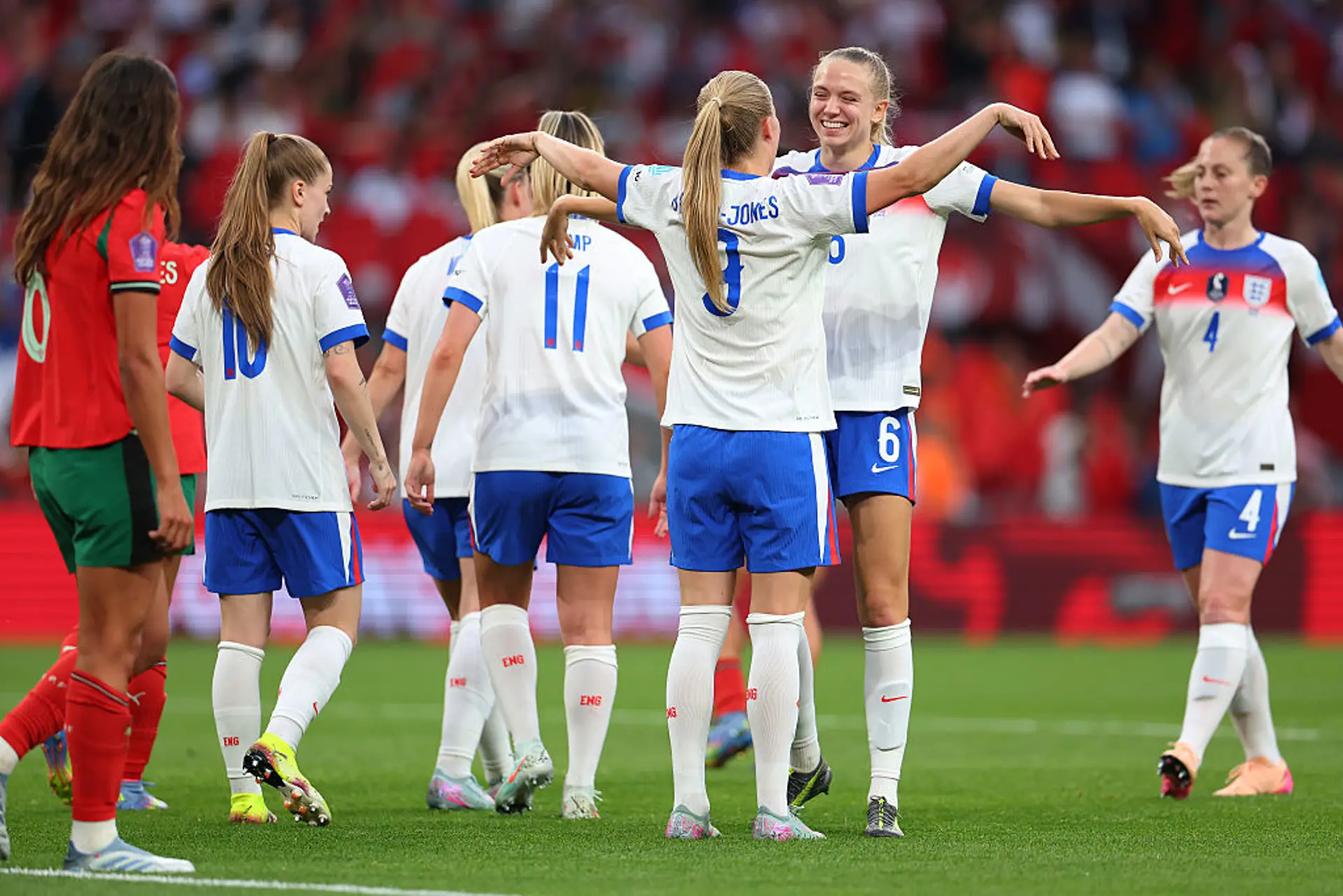 England v Portugal | Match Highlights | Women's Nations League
