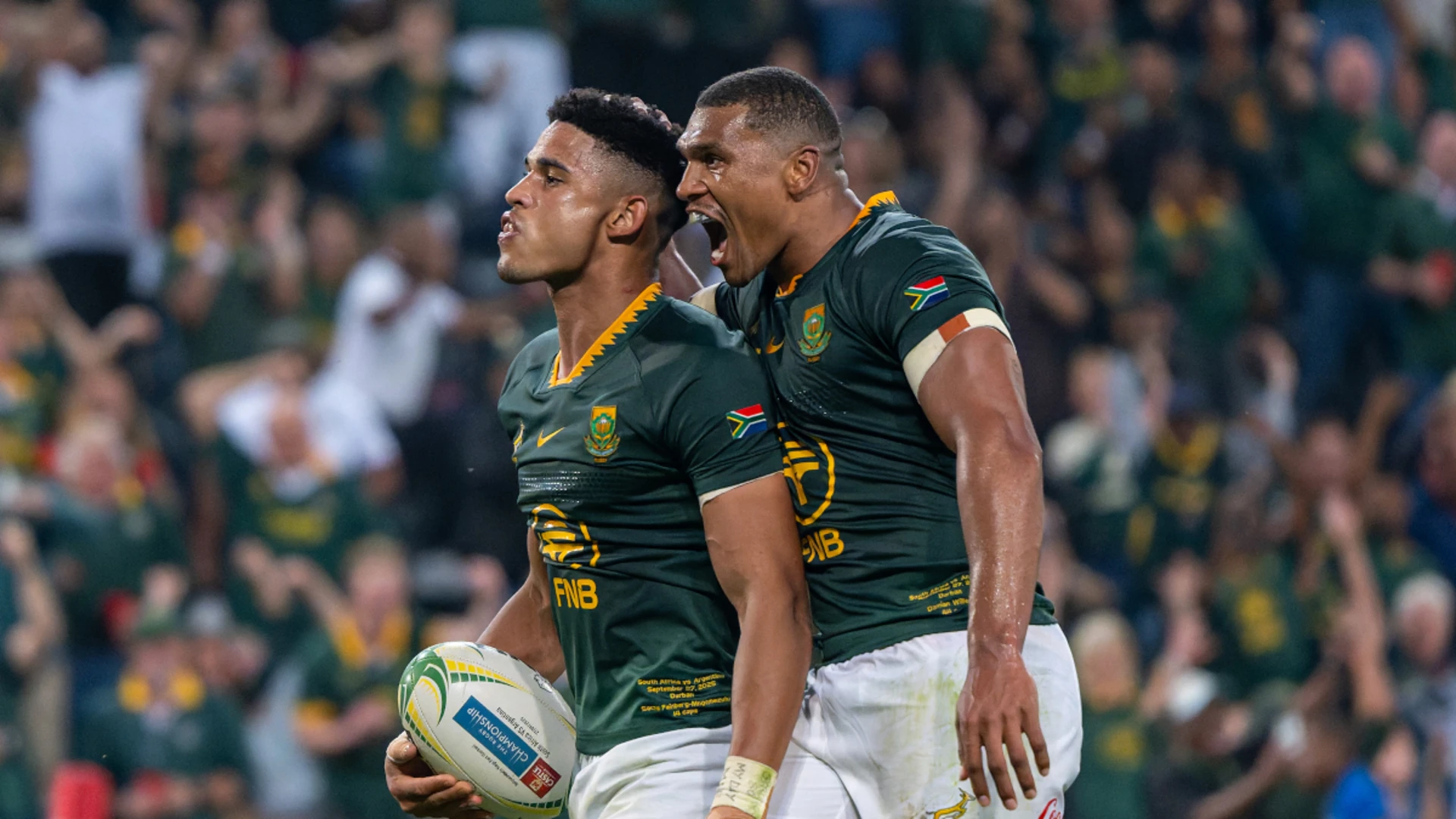 The Stats don’t lie - they say, and in the Springboks case, they shout!