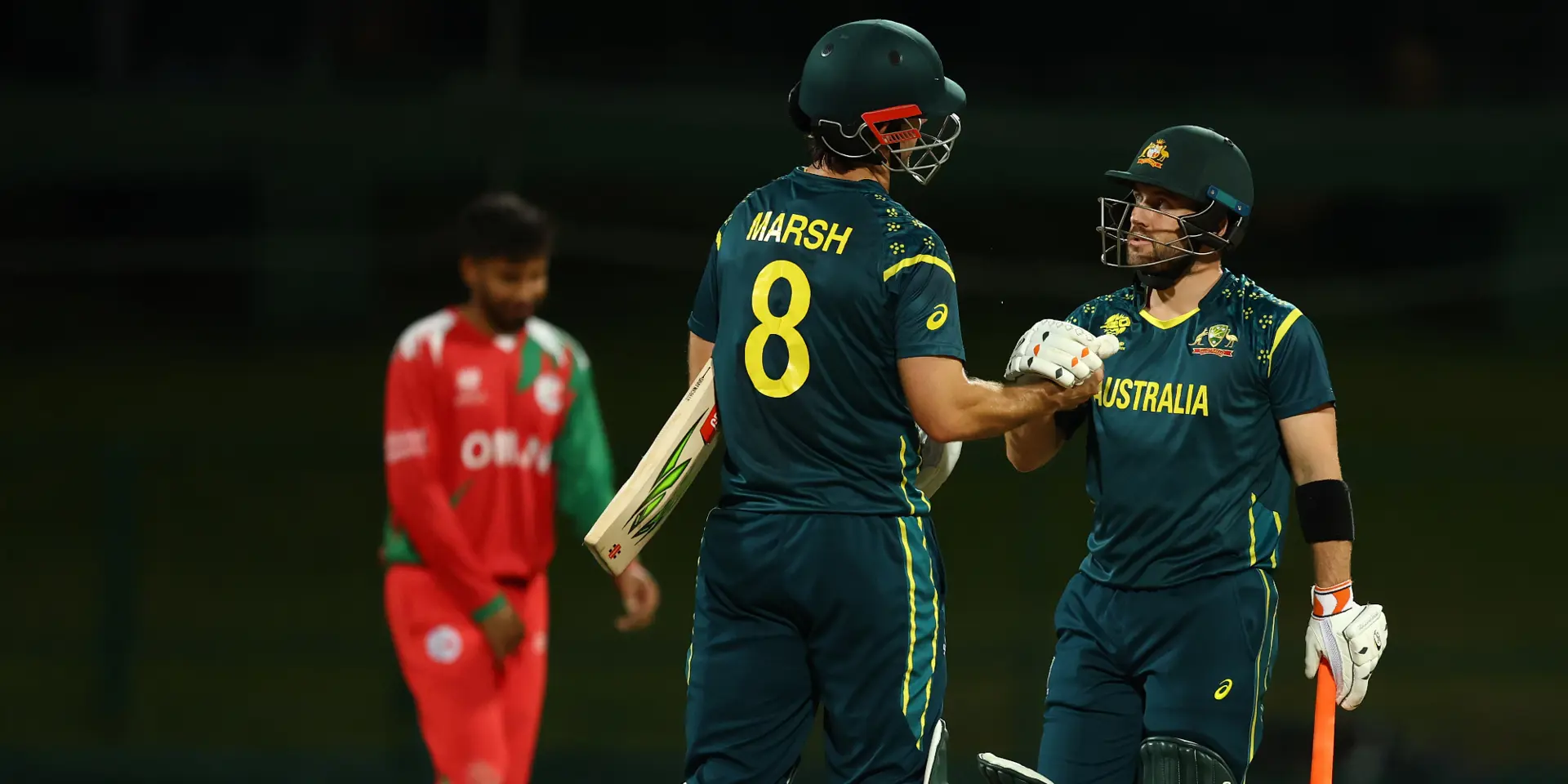 MARSH MAGIC: Australia thump Oman in dead rubber