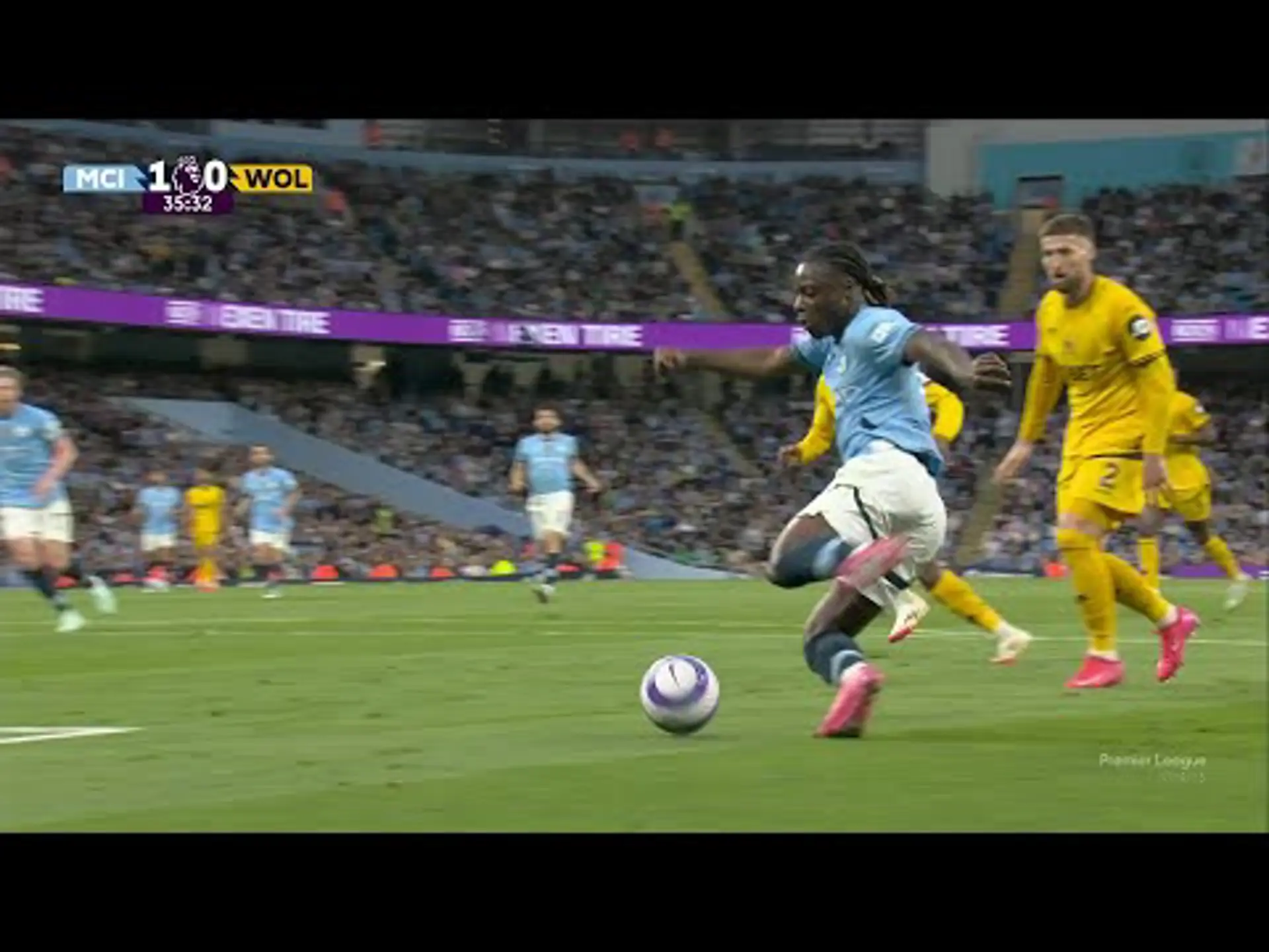 Kevin De Bruyne | 35ᵗʰ Minute Goal v Wolverhampton