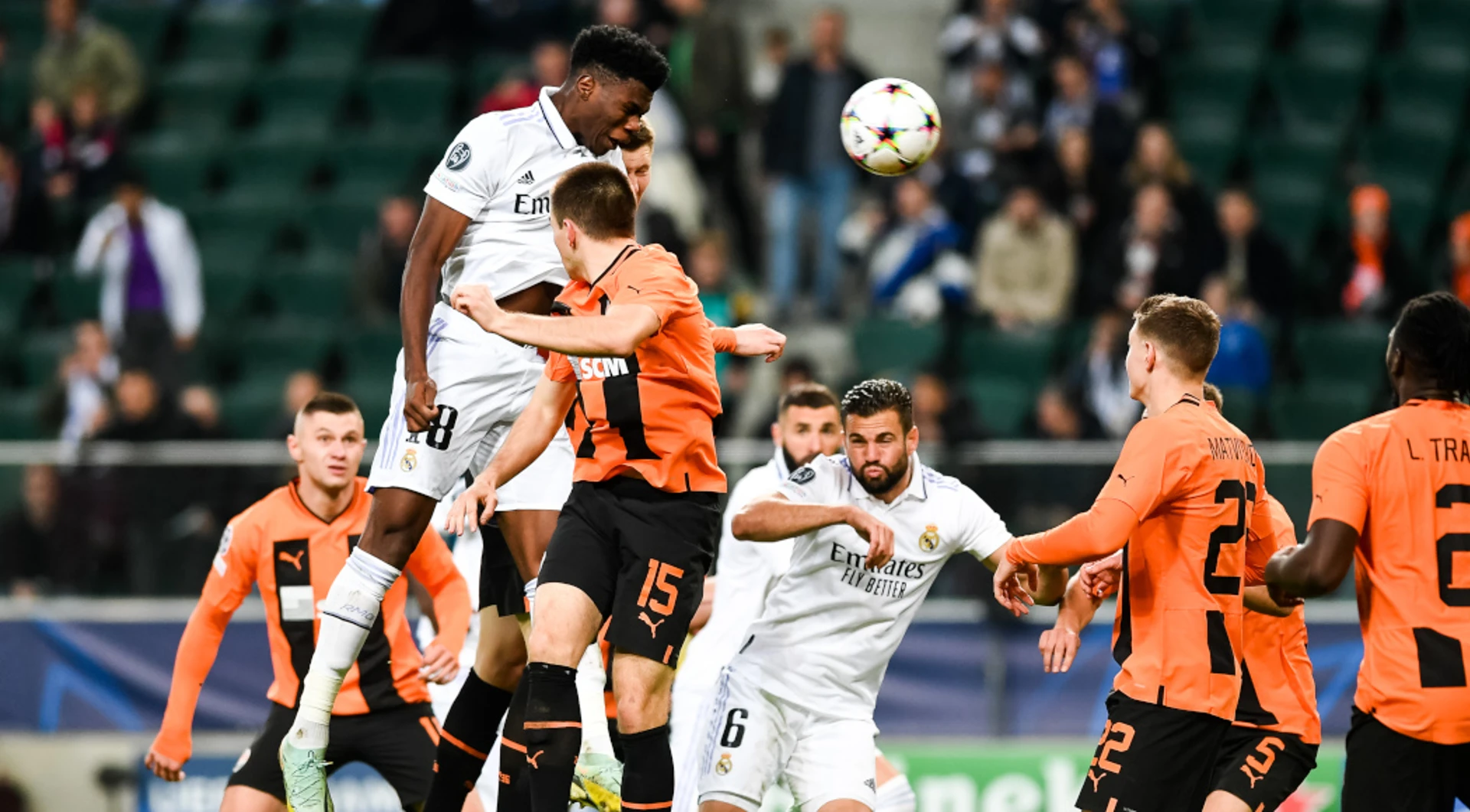 Late Rudiger header rescues draw for Real against Shakhtar