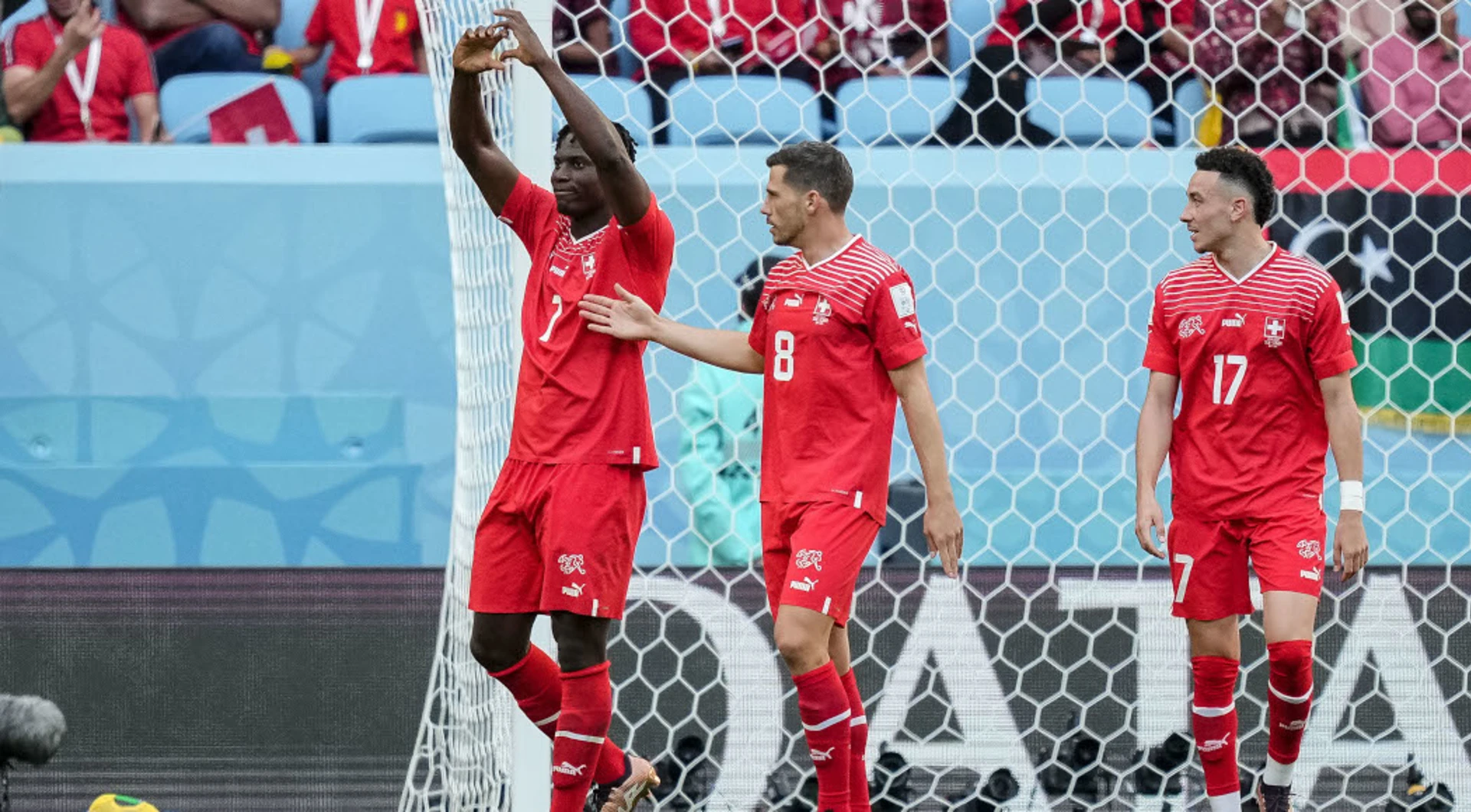 Apologetic Embolo gives Swiss narrow win over Cameroon