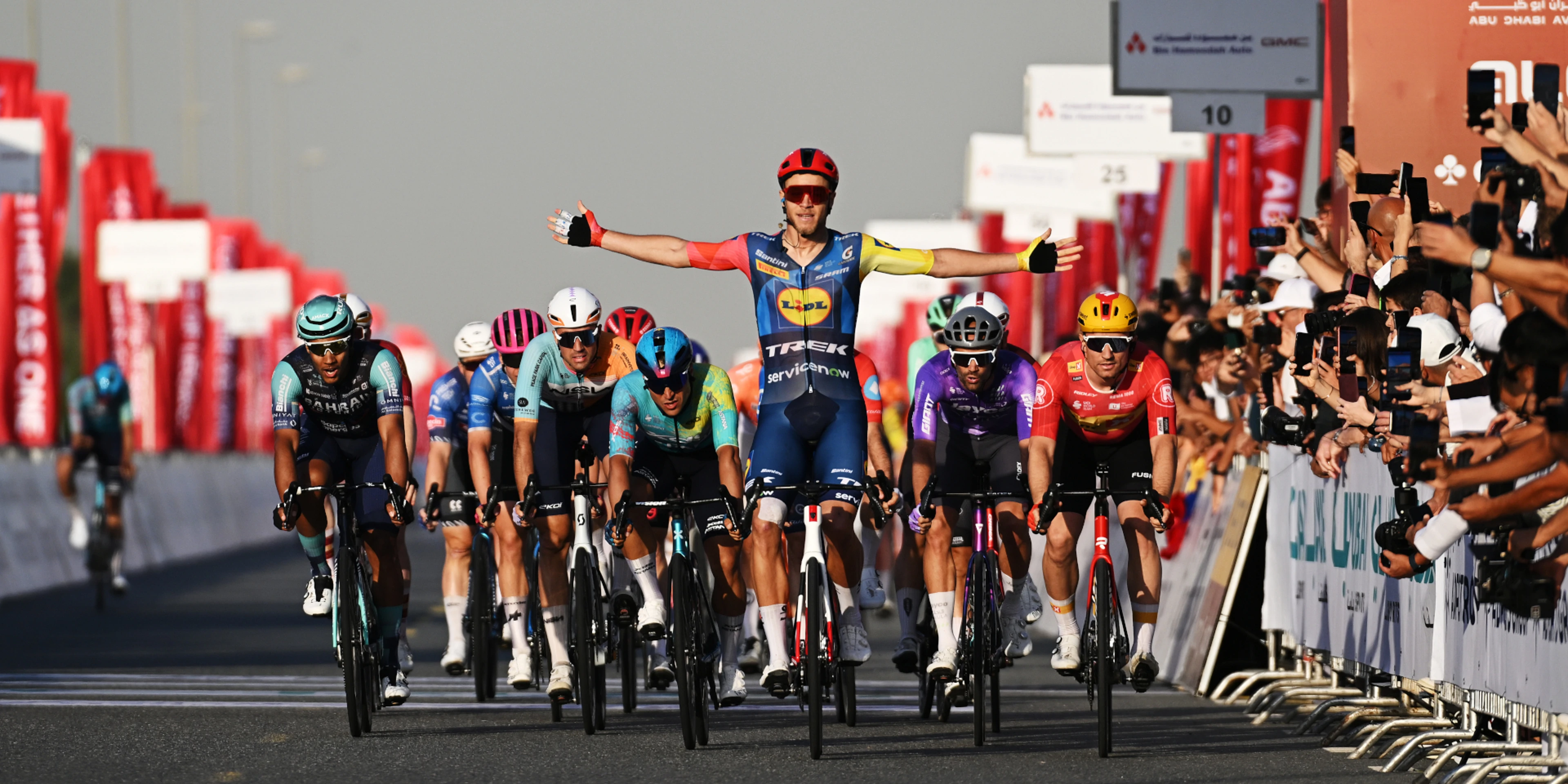 Milan sprints to second straight UAE stage win as Tiberi keeps lead