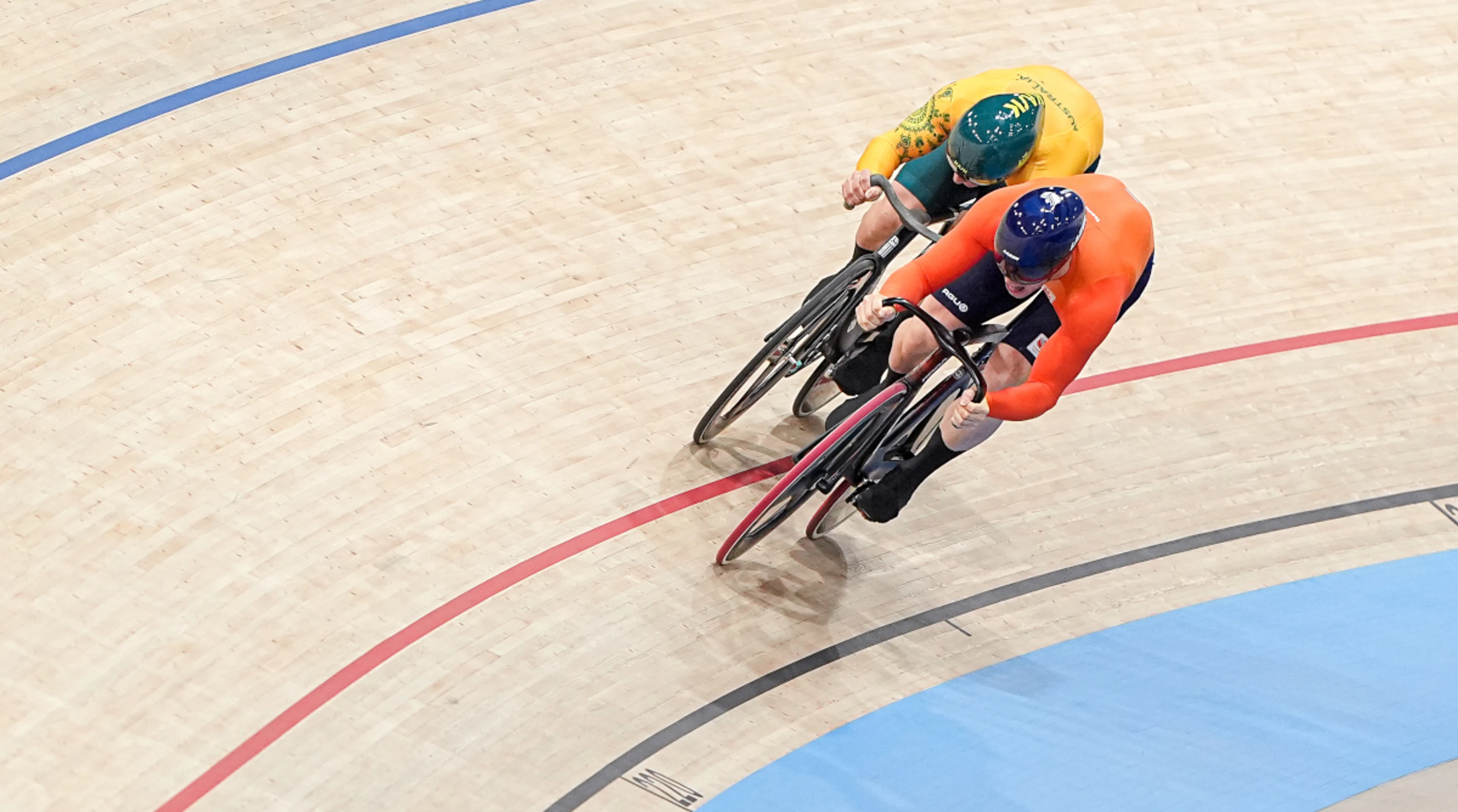 Dutch cyclist Lavreysen wins men's Olympic sprint gold