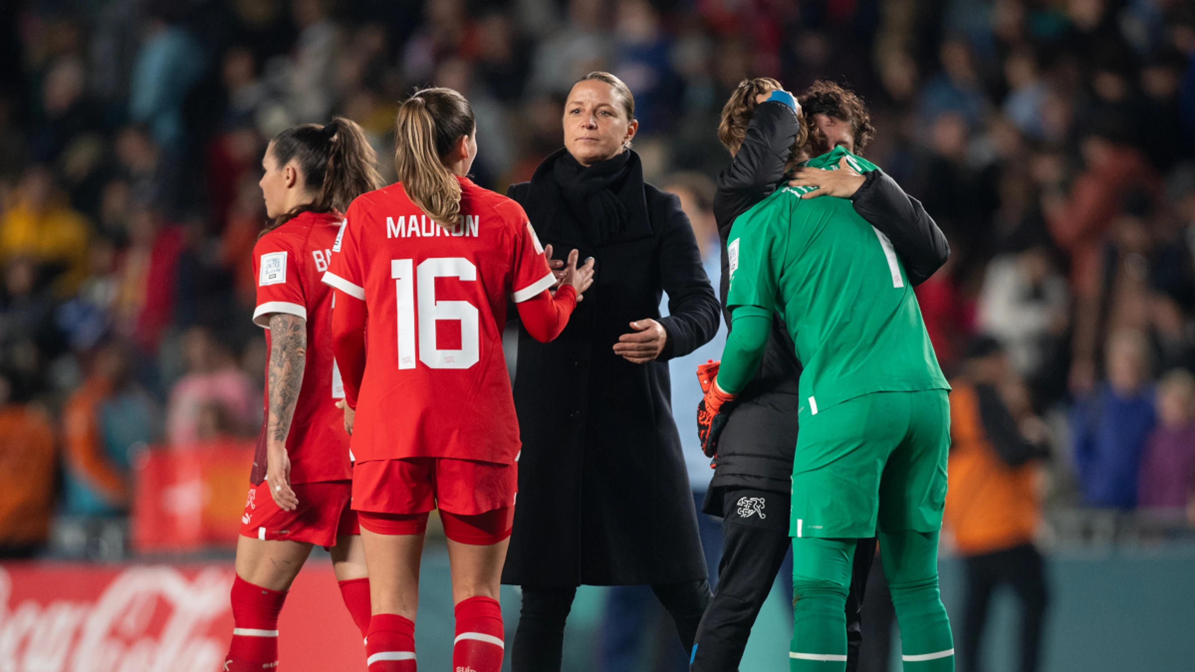 Swiss coach Grings proud of squad's overall performance in Women's World Cup