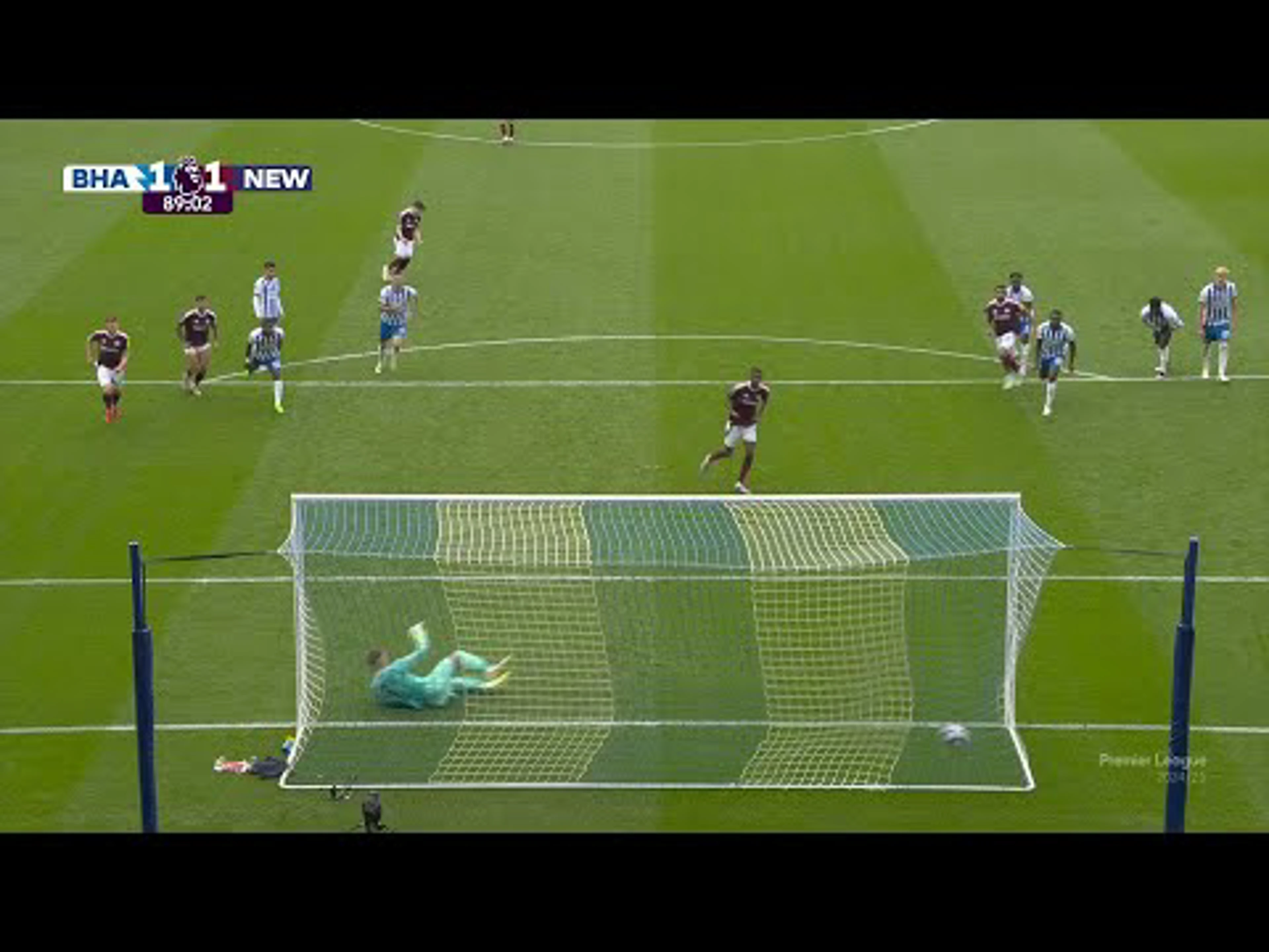 Alexander Isak | 89ᵗʰ Minute Penalty Goal v Brighton