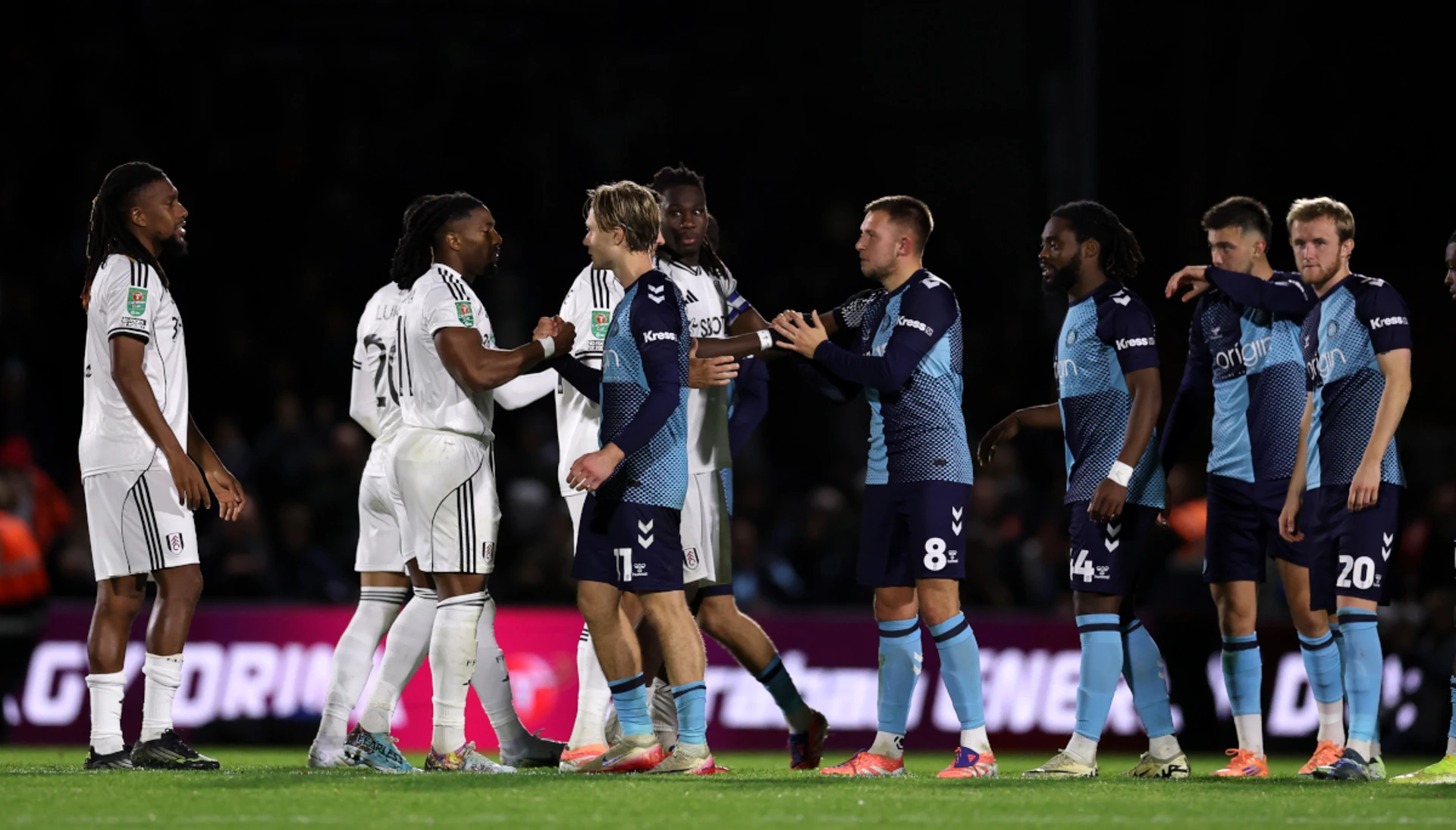 Fulham survive Wycombe scare to reach League Cup quarterfinals