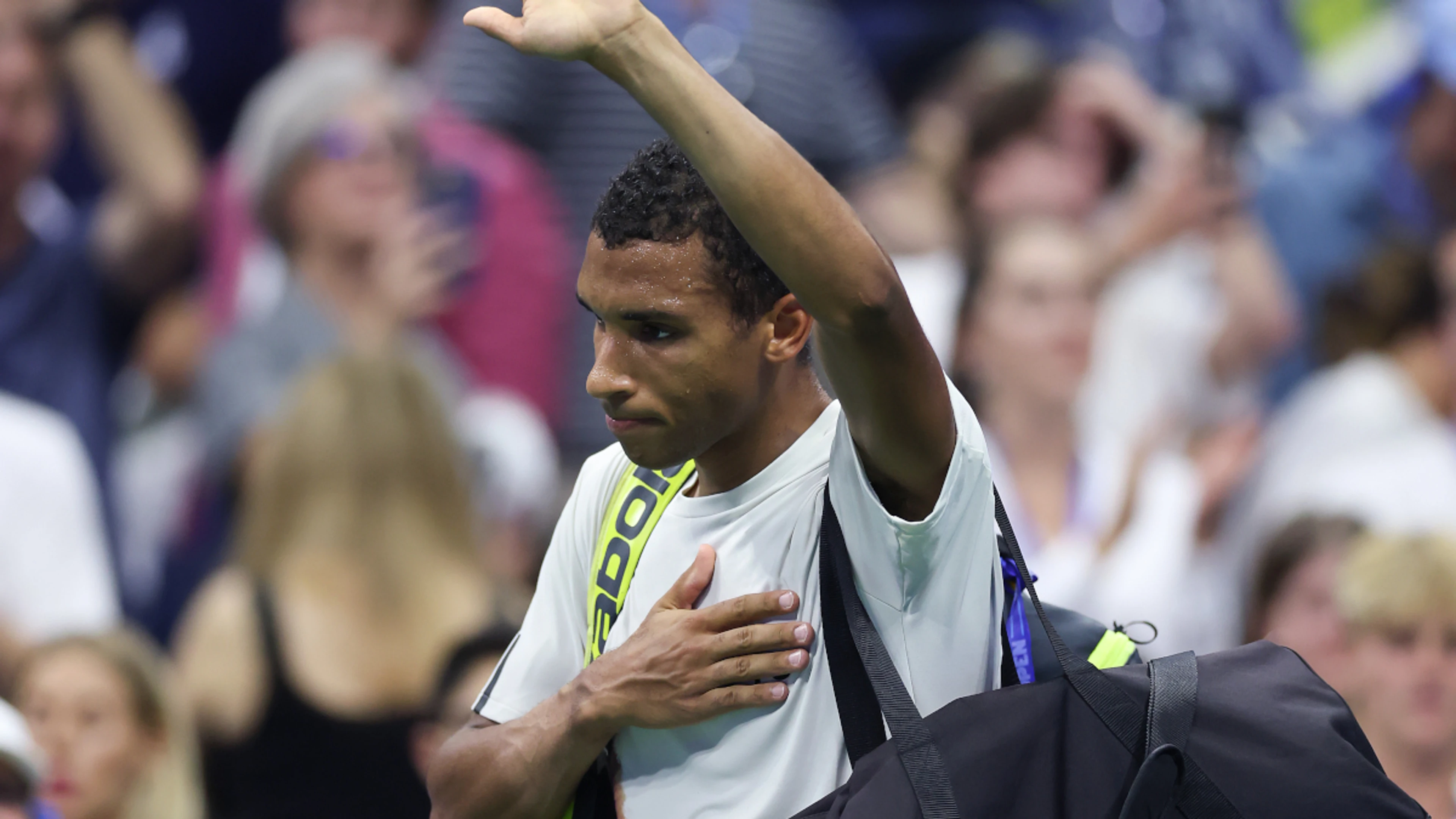 Auger-Aliassime finds positives after US Open semifinal loss to Sinner