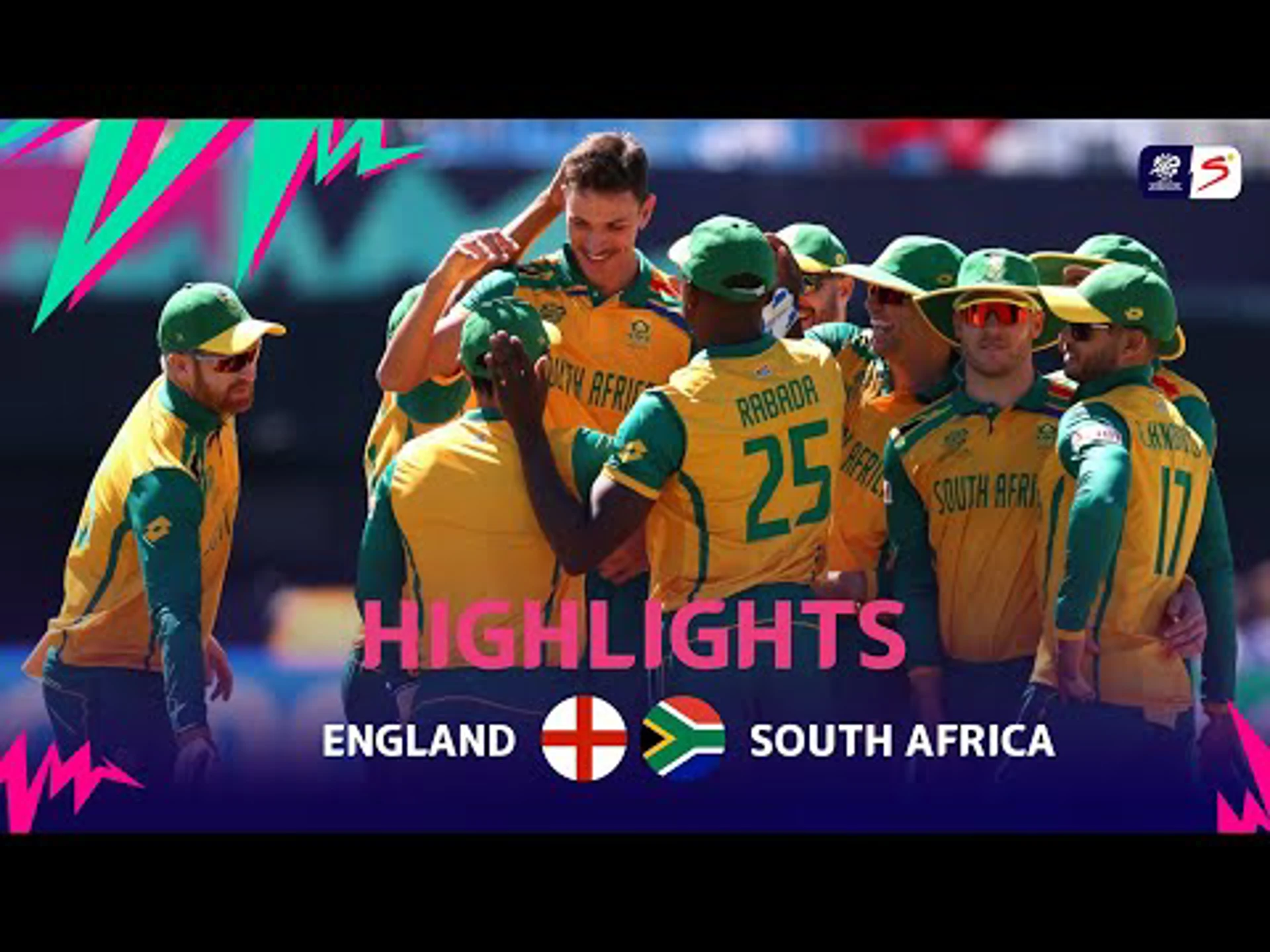 England v SA | Match Highlights | ICC T20 World Cup Group 2