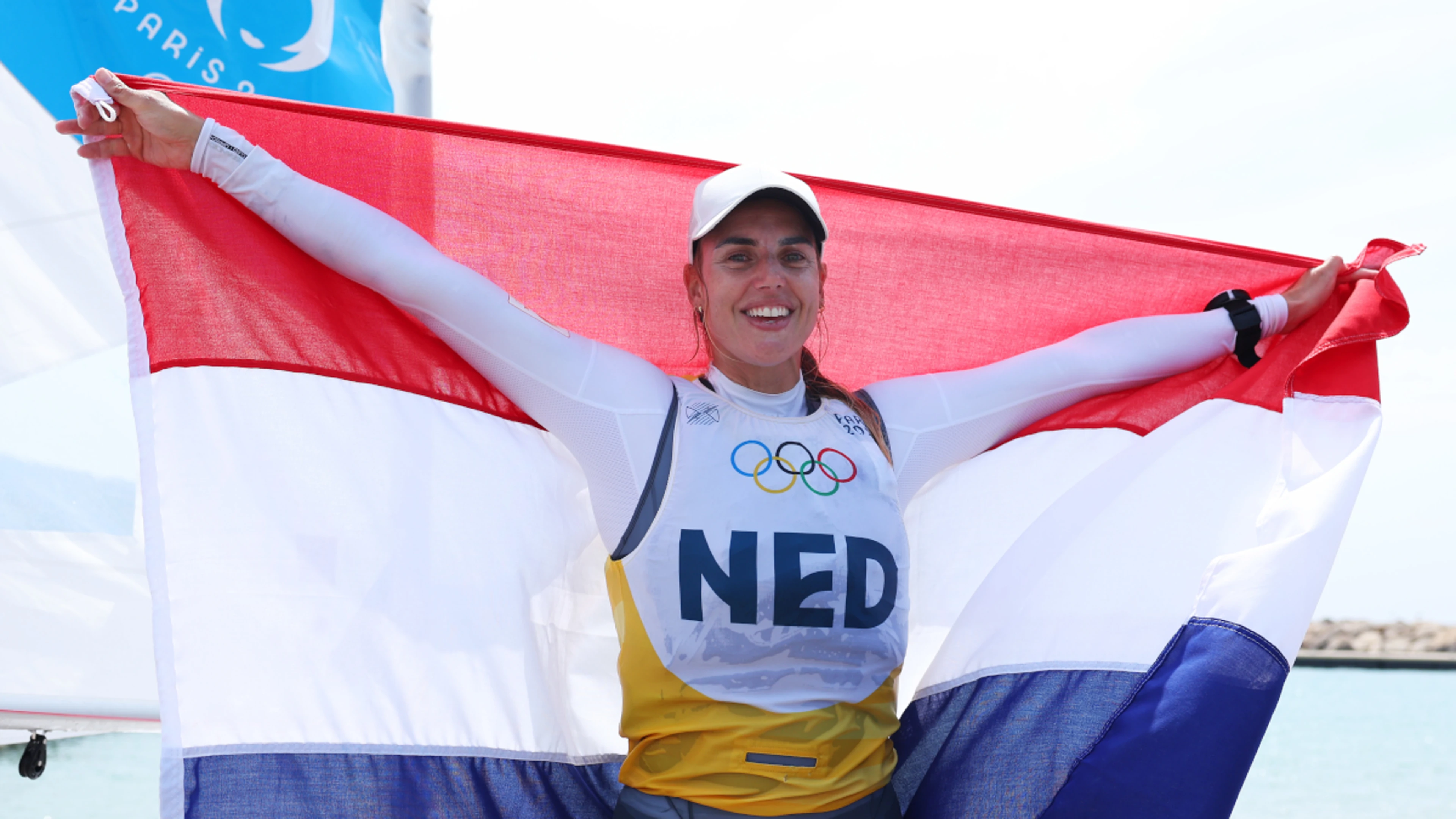 Bouwmeester gold gains Dutch dinghy sailor Games record