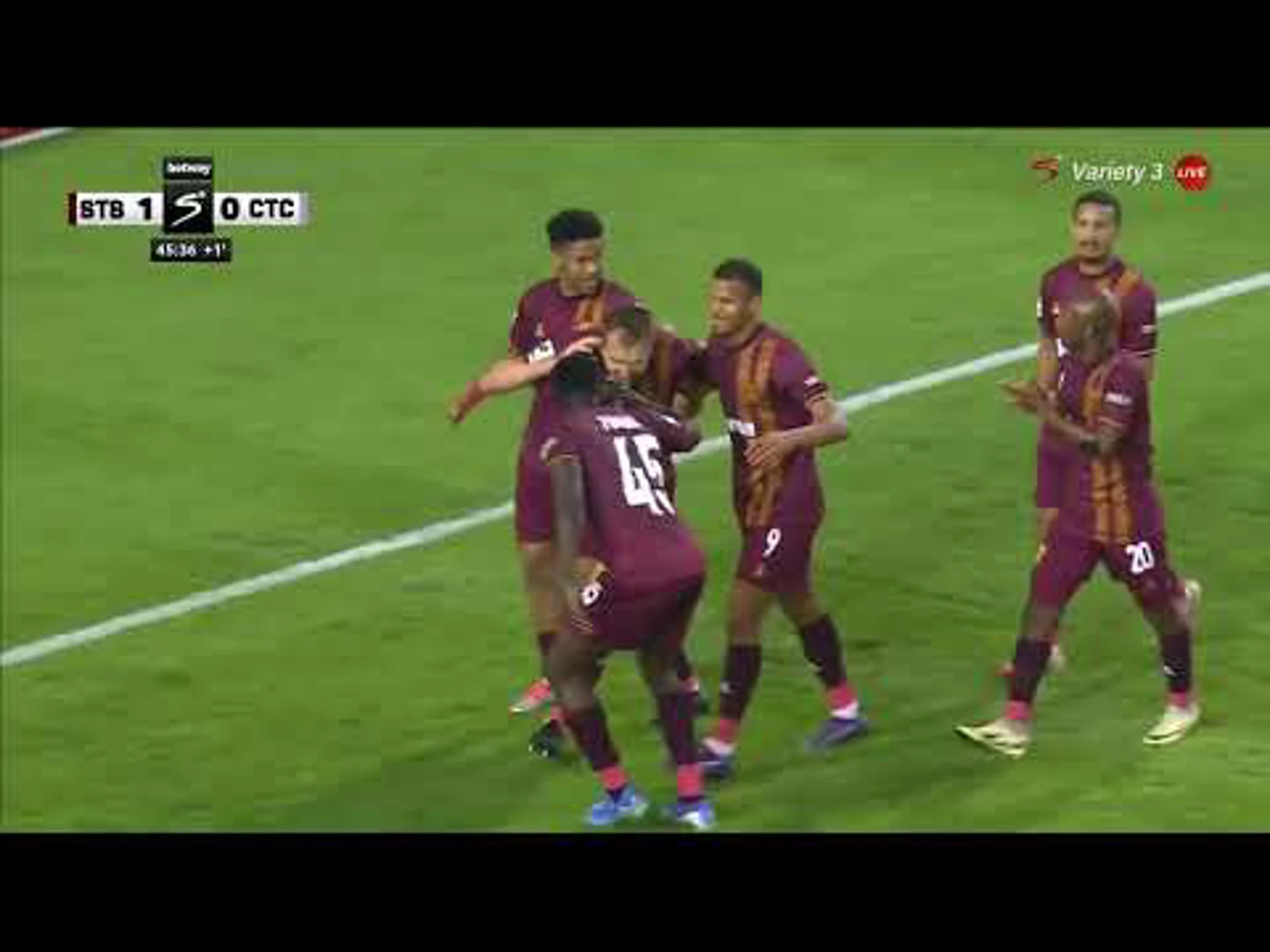 Betway Premiership | Stellenbosch vs Cape Town City | First Goal | Andre de Jong