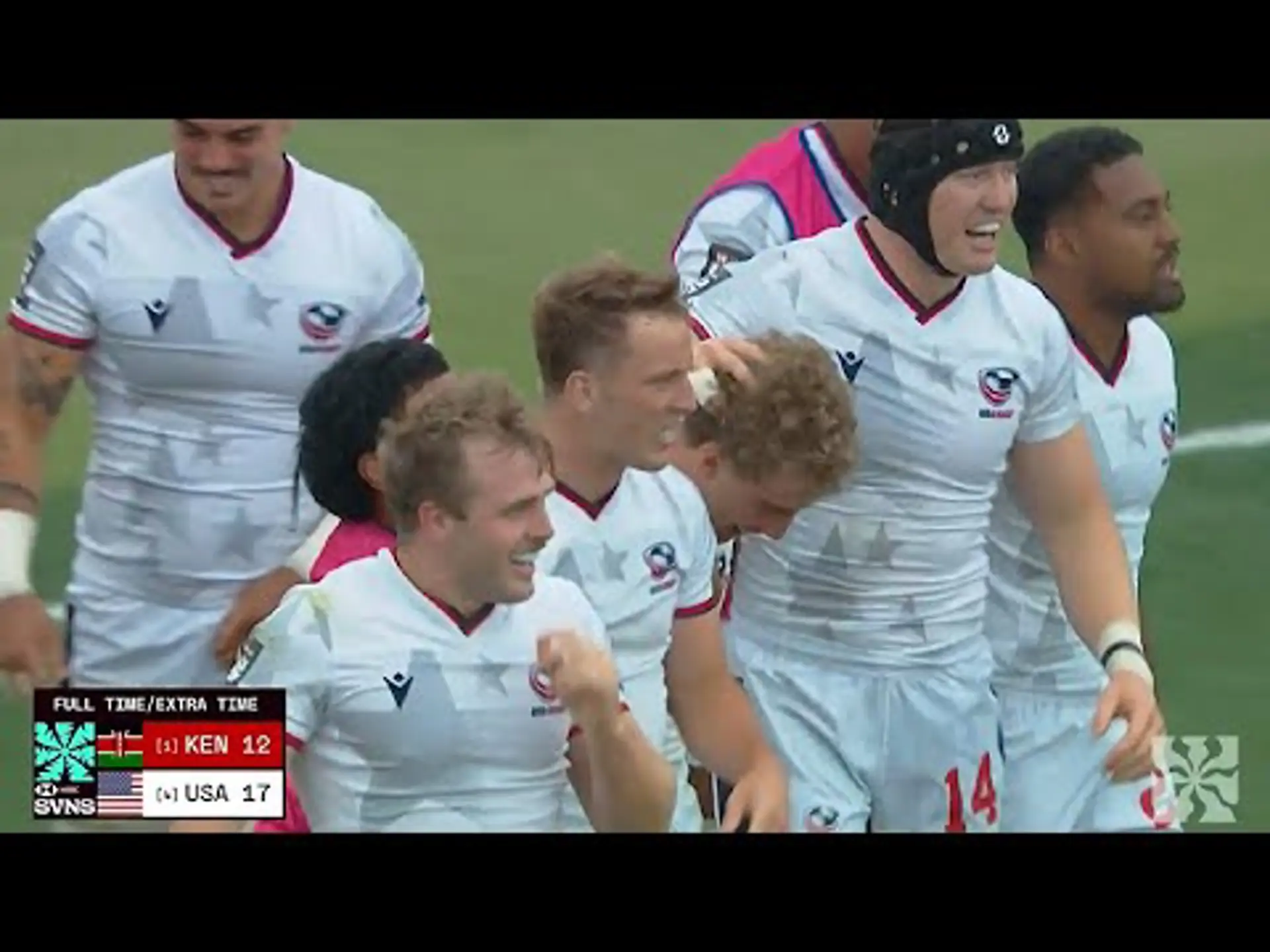 Kenya v USA | Match Highlights | World Rugby HSBC Sevens Series Los Angeles